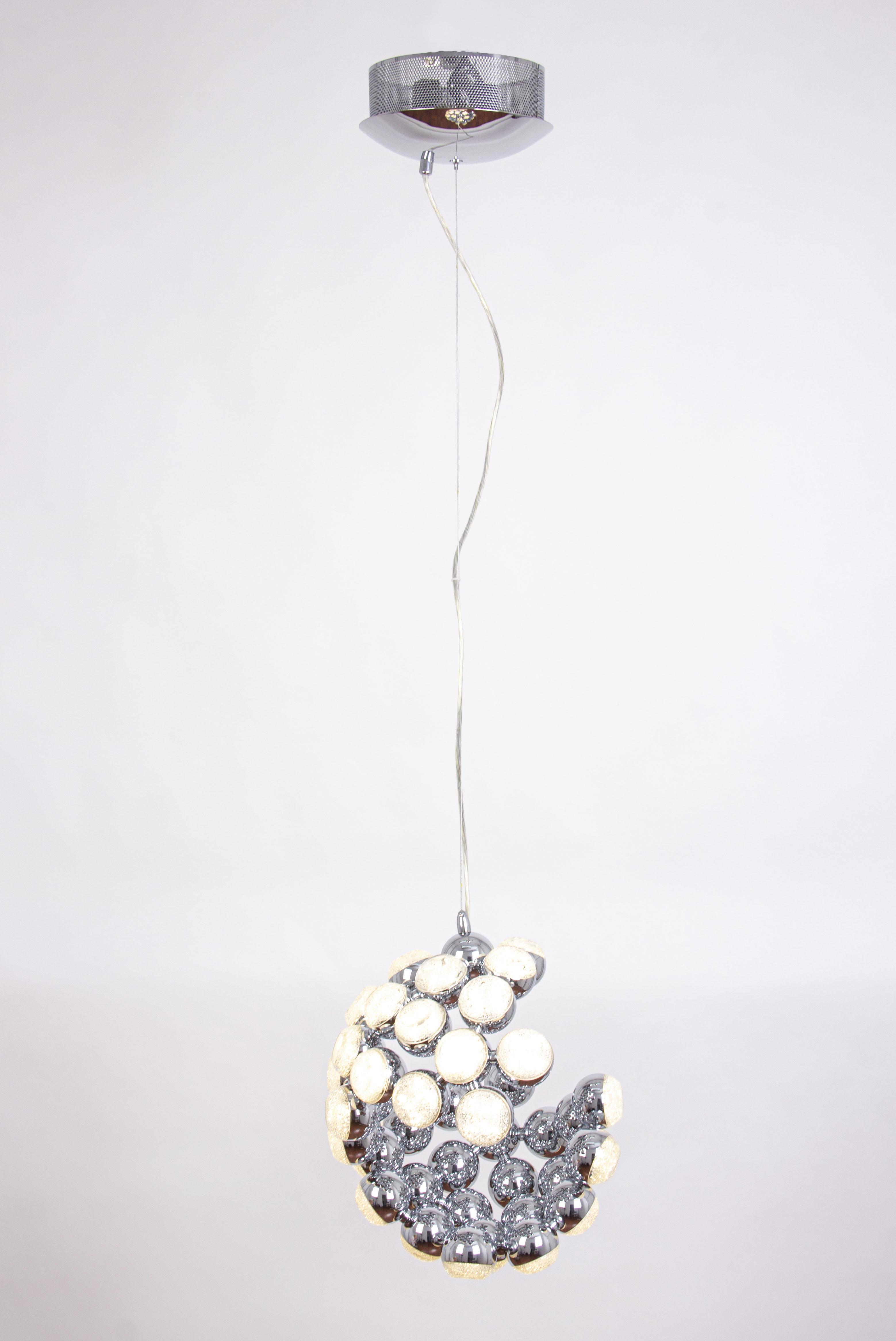 Изображение товара Люстра подвесная Abrasax SD736 светодиодная хром современная стильная