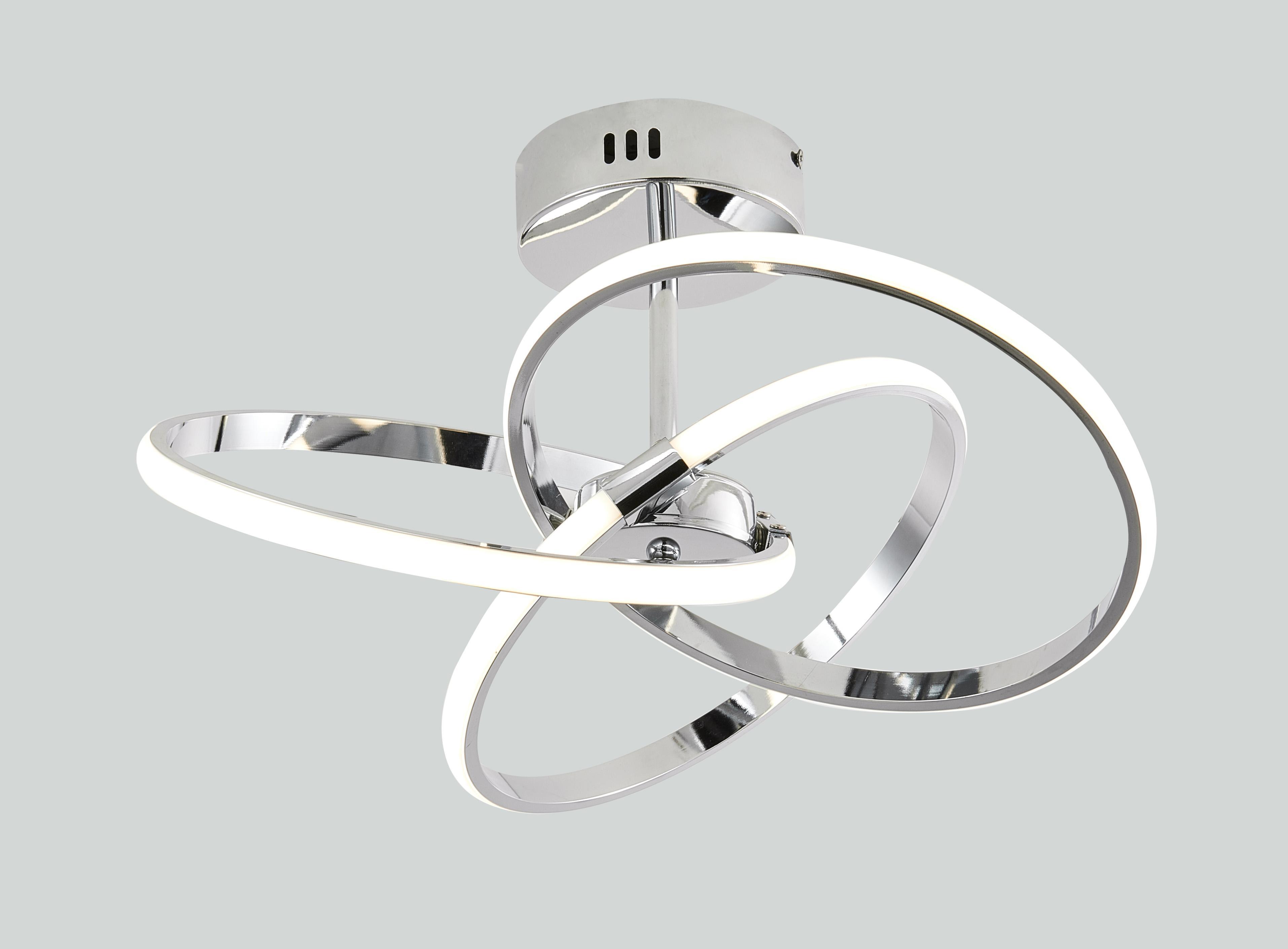 Изображение товара Люстра потолочная светодиодная MODERLI Nino 16 м² изменение оттенков белого хром