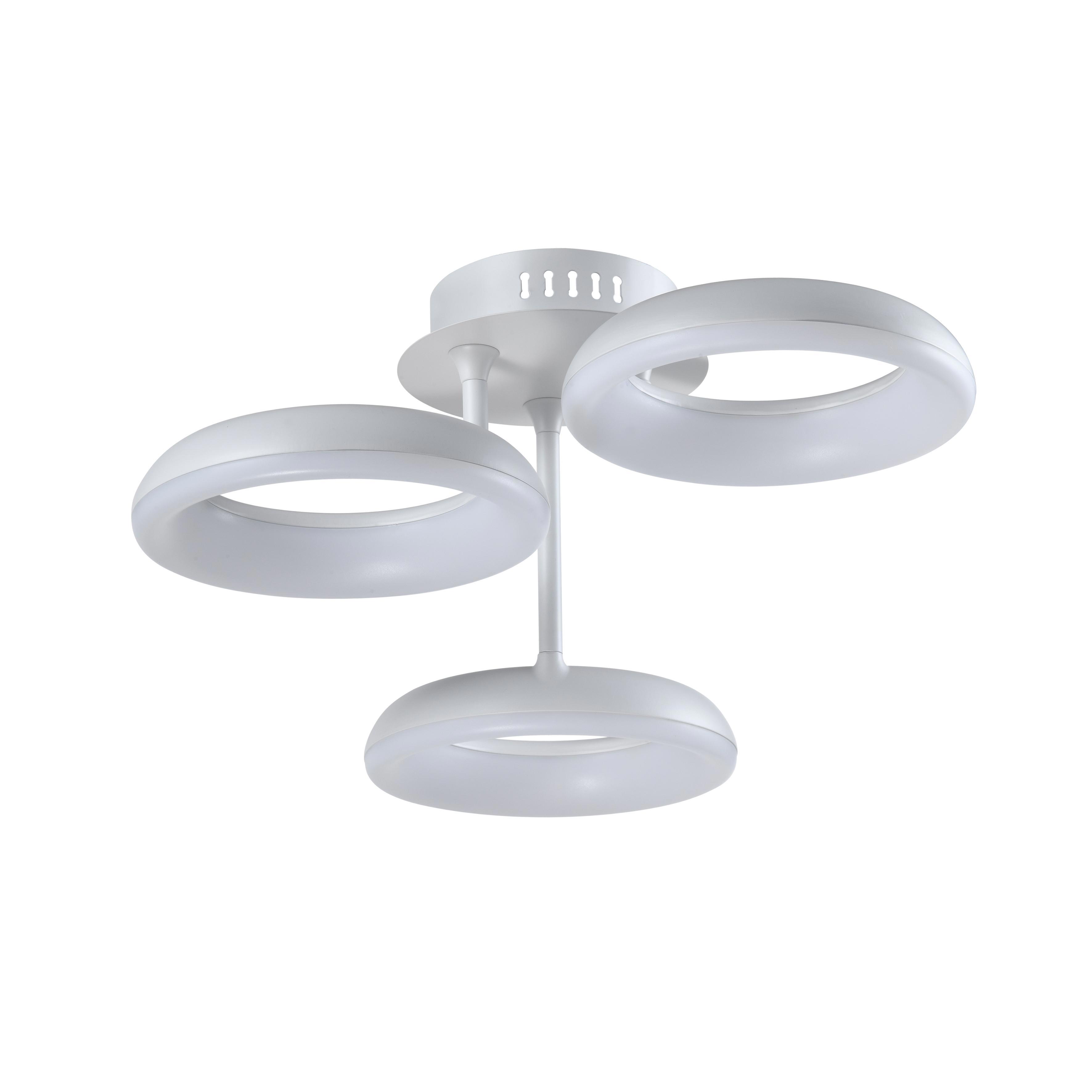 Изображение товара Светодиодная люстра потолочная MODERLI Smooth для кухни нейтральный белый свет 27Вт