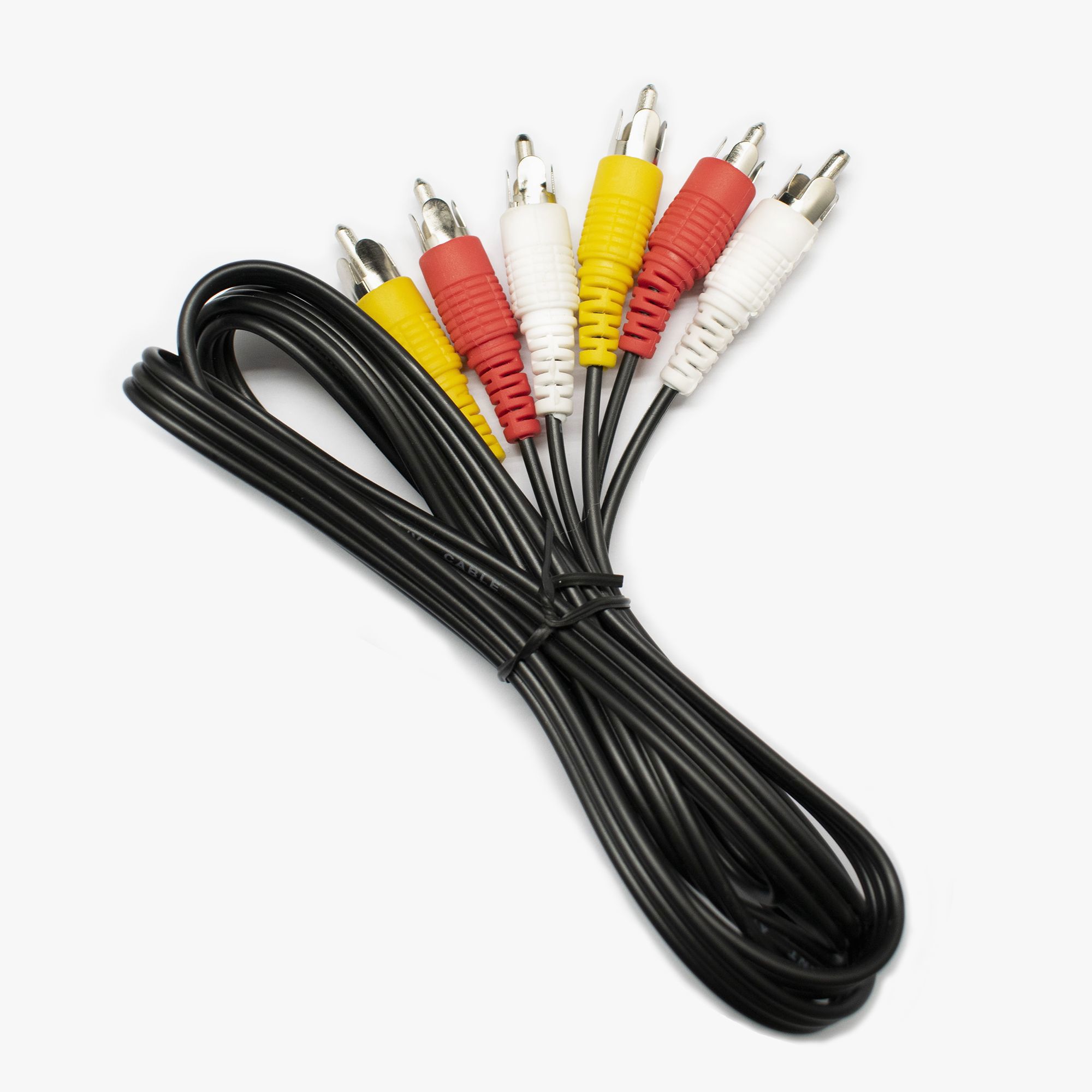 Изображение товара Аудио-видео кабель Oxion 3RCA-3RCA 1.2 м для аналогового соединения