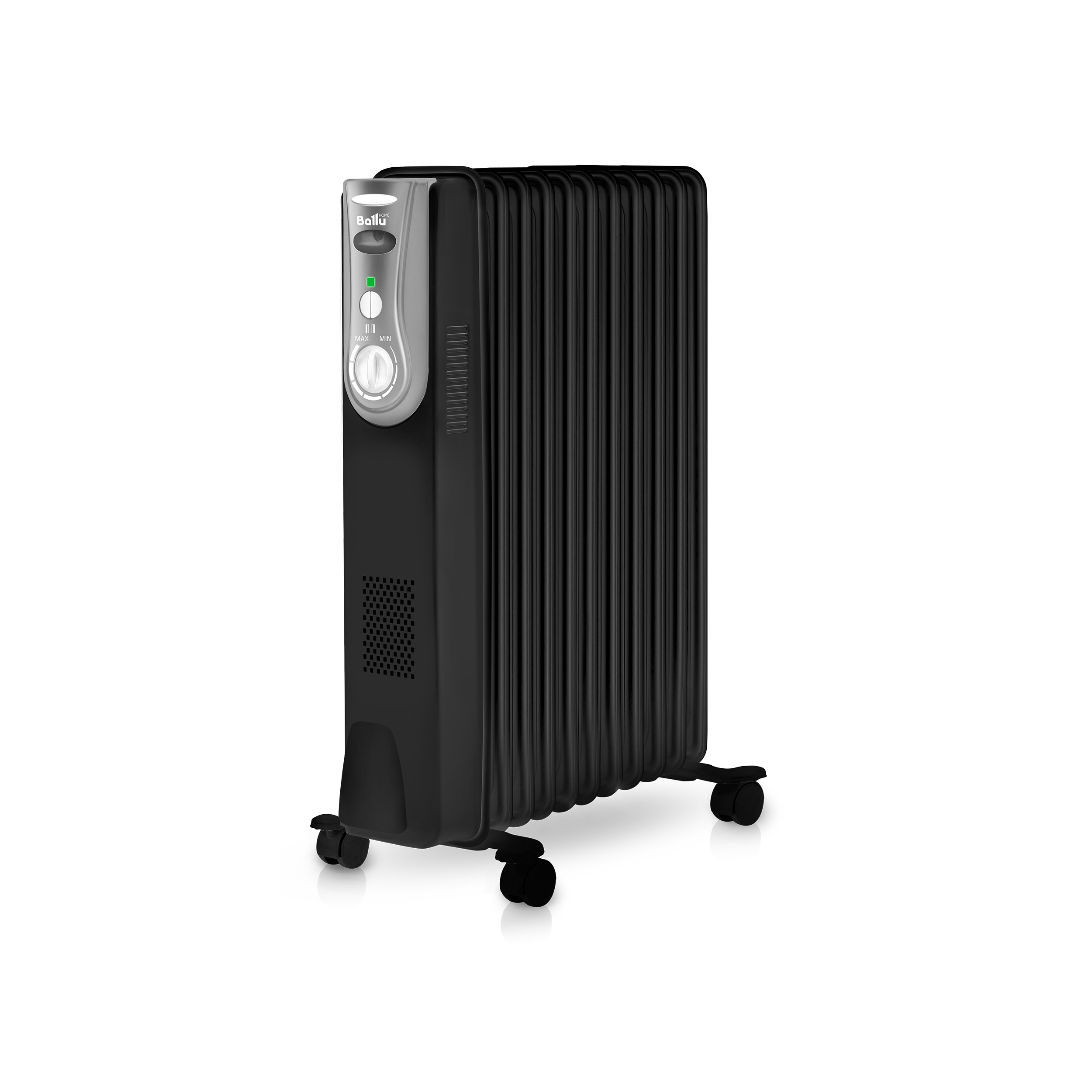 Изображение товара Обогреватель масляный Ballu Noirboh BOH NR11 с механическим термостатом 2200 Вт 11 секций 2200