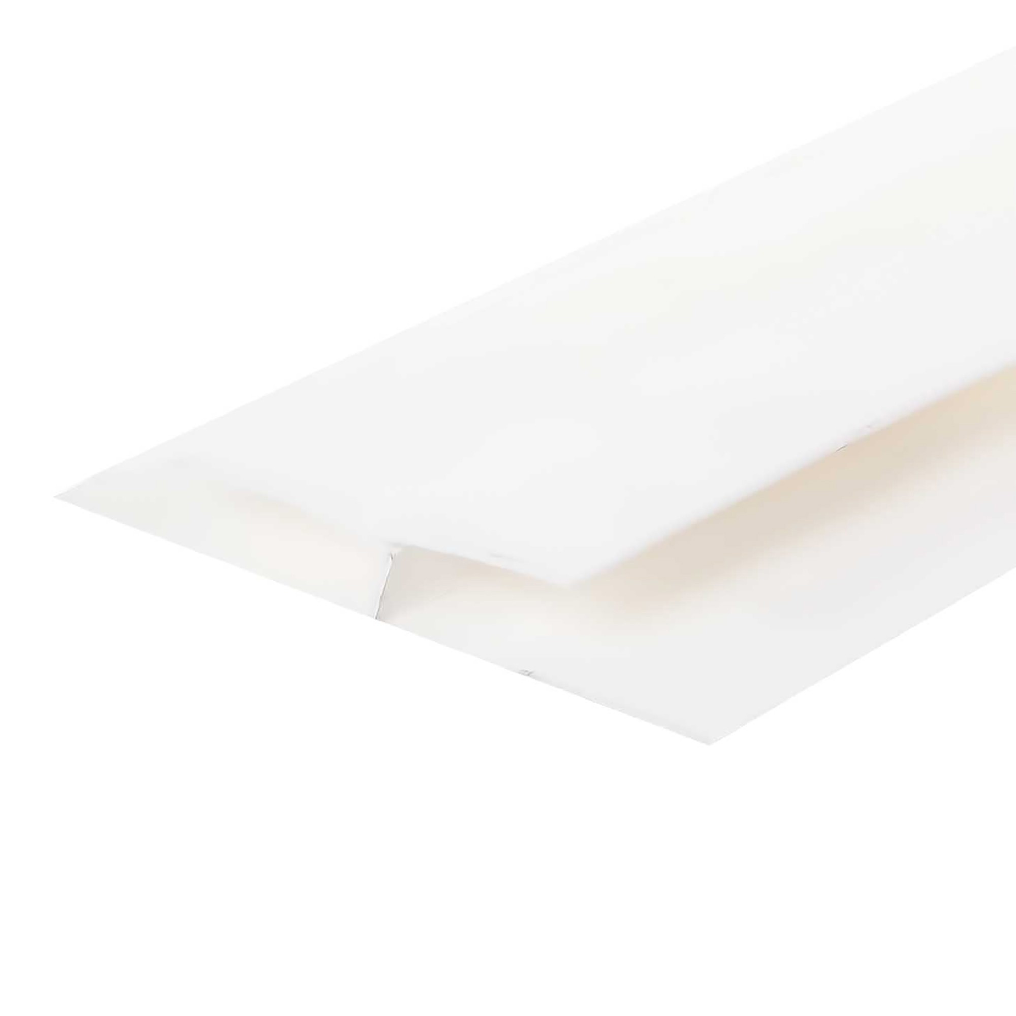 Изображение товара Профиль соединительный ПВХ Т5 мм белый 3000 мм Изображение товара Профиль соединительный ПВХ Т5 мм белый 3000 мм