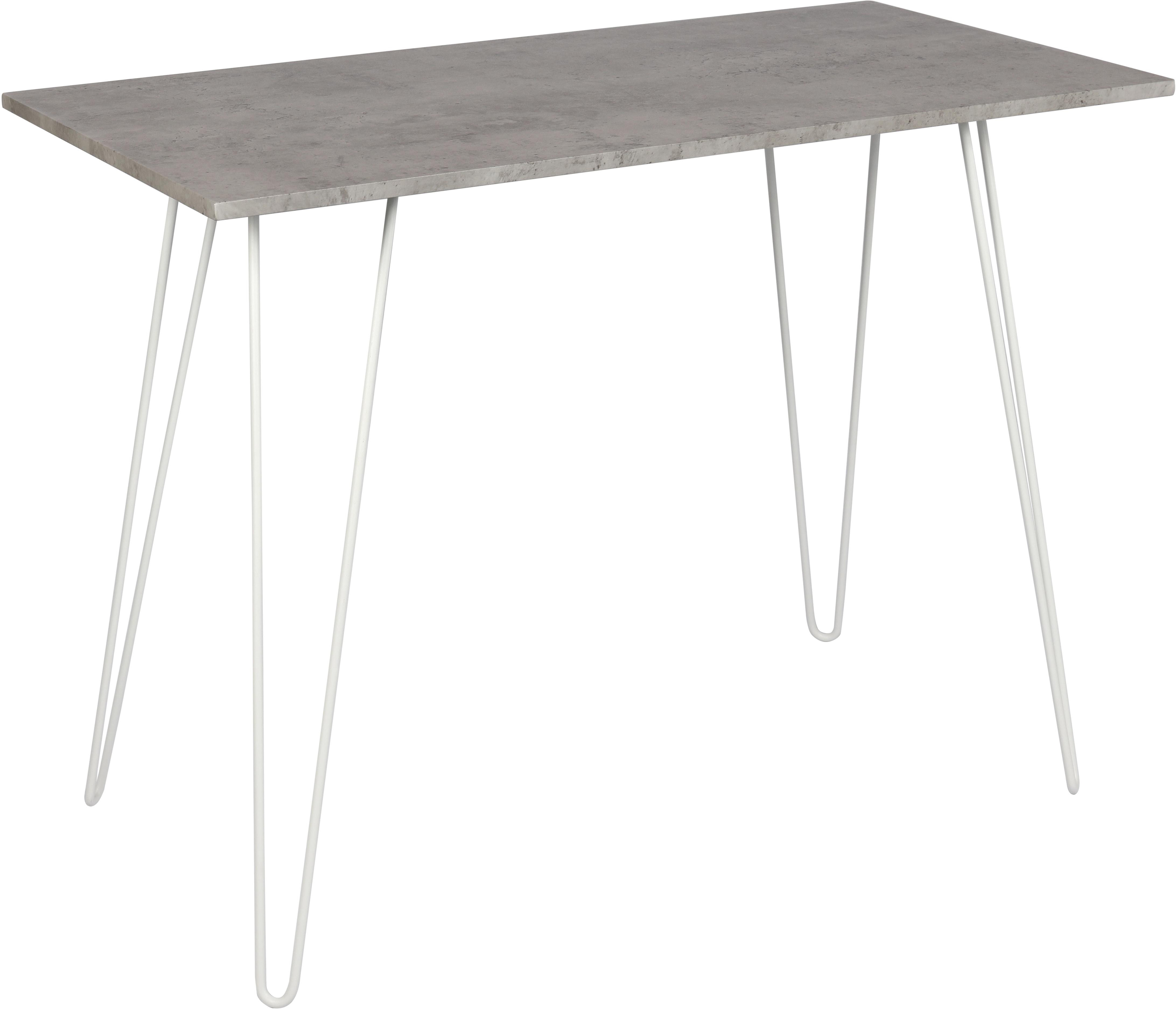 Изображение товара Компьютерный офисный стол TetChair 101.5x75.5x50 см белый из металла и МДФ