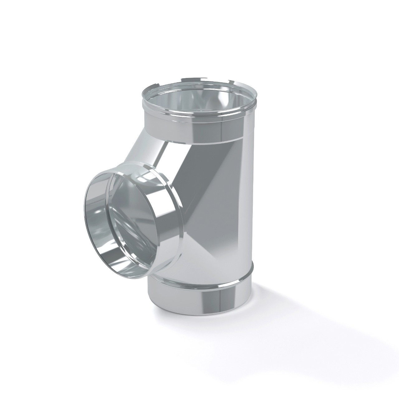 Изображение товара Тройник для дымохода Коракс D110 310x110 мм из нержавеющей стали AISI 430
