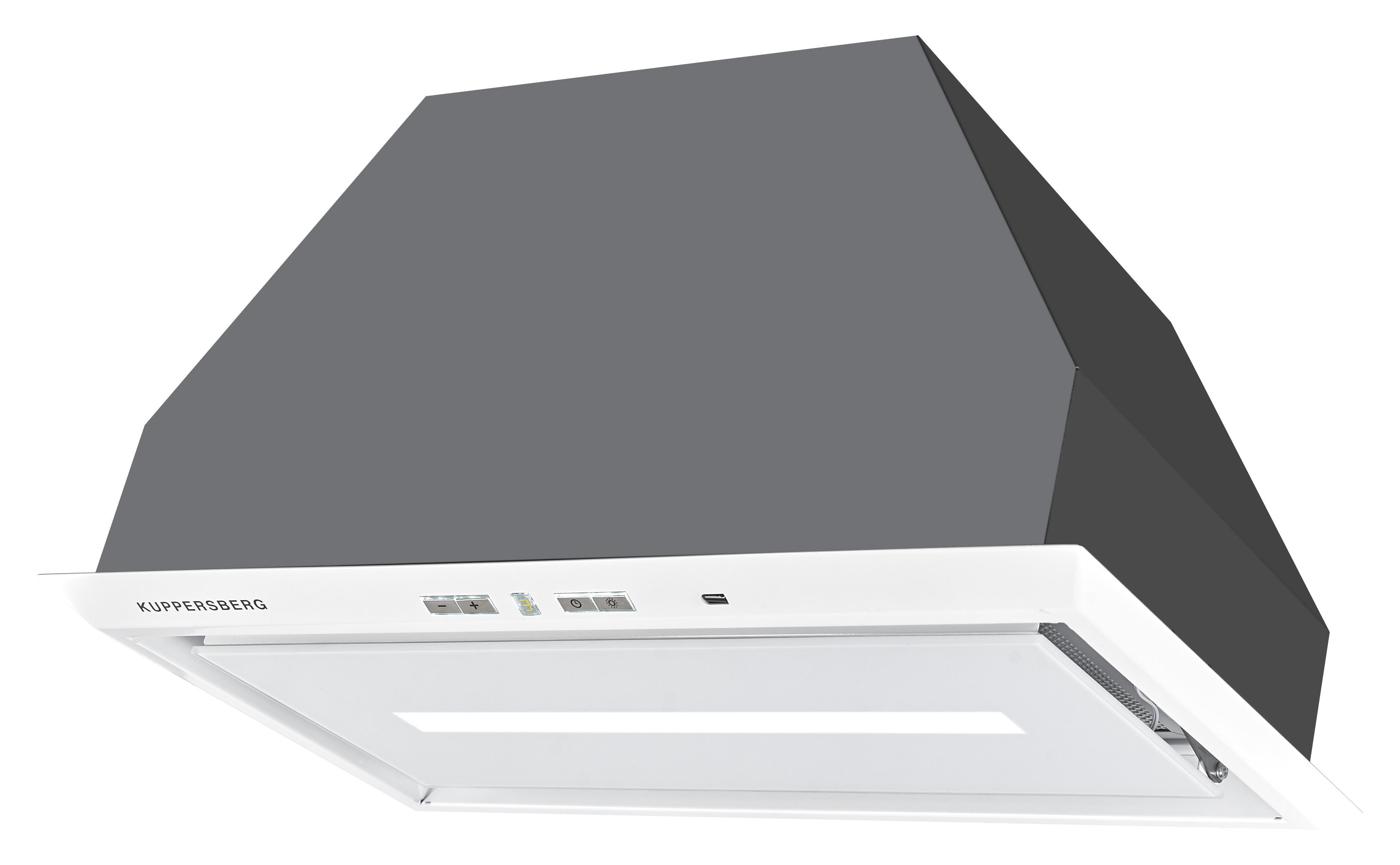 Изображение товара Встраиваемая вытяжка Kuppersberg INBOX 54 W 54 см белая для кухни