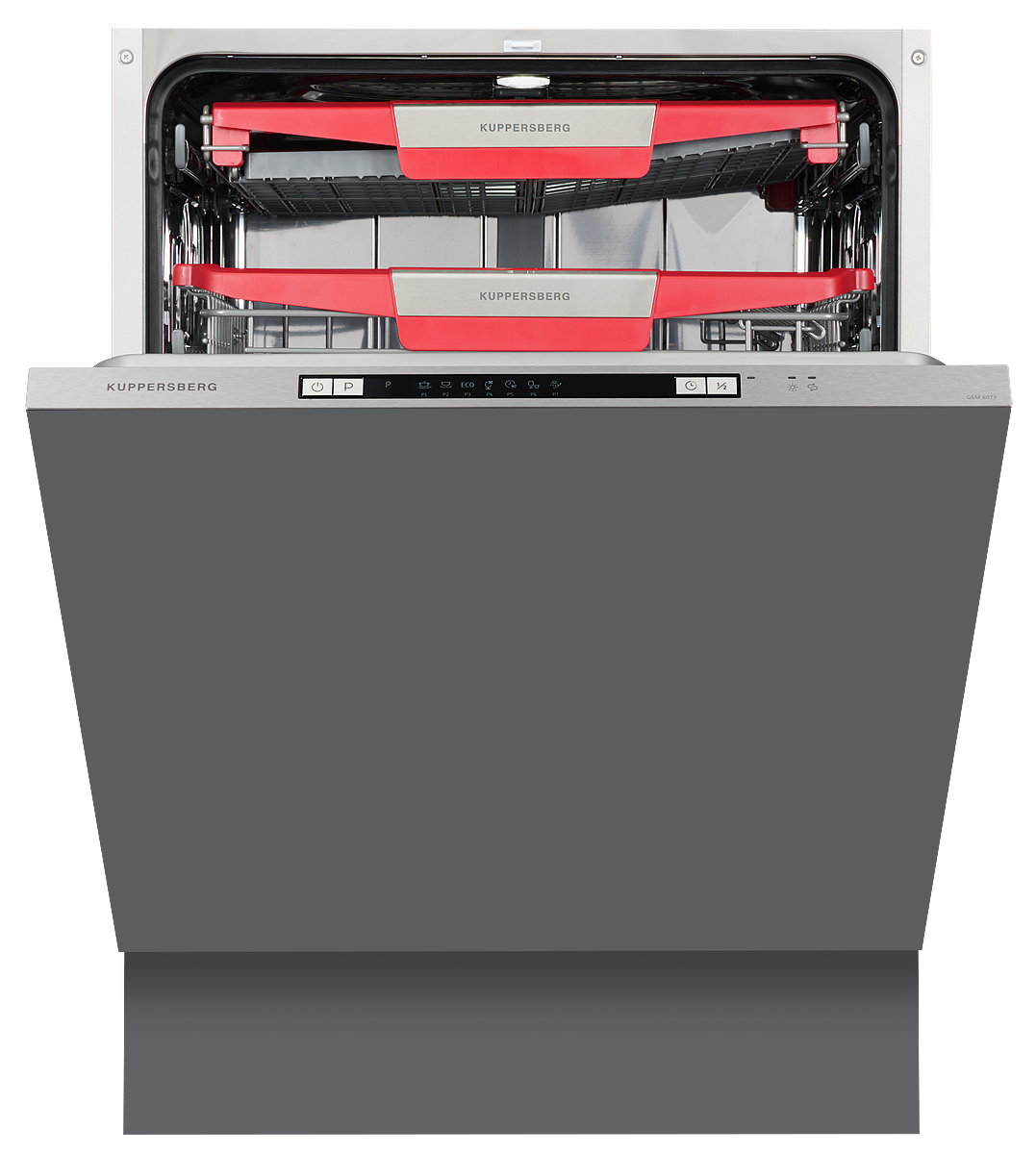 Изображение товара Встраиваемая посудомоечная машина Kuppersberg GSM 6074 60 см серый