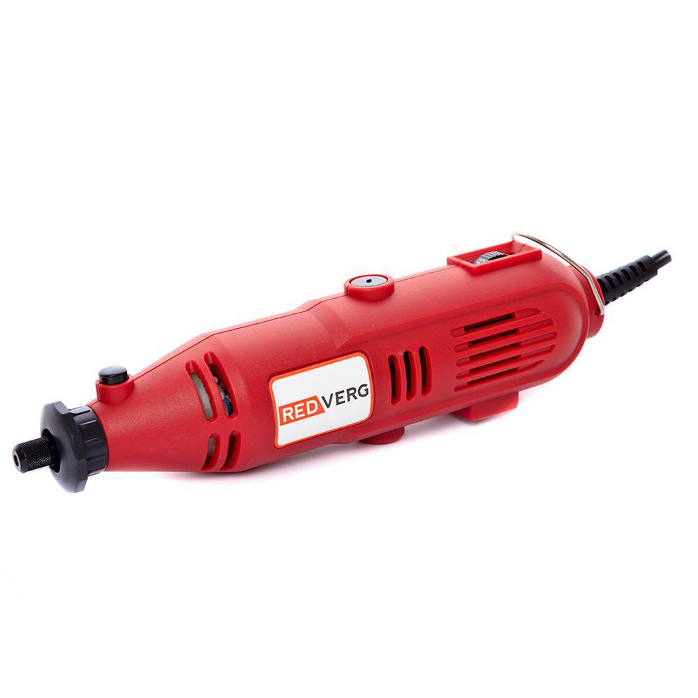 Изображение товара Гравер сетевой RedVerg RD-MG150C 150 Вт с набором насадок и кейсом