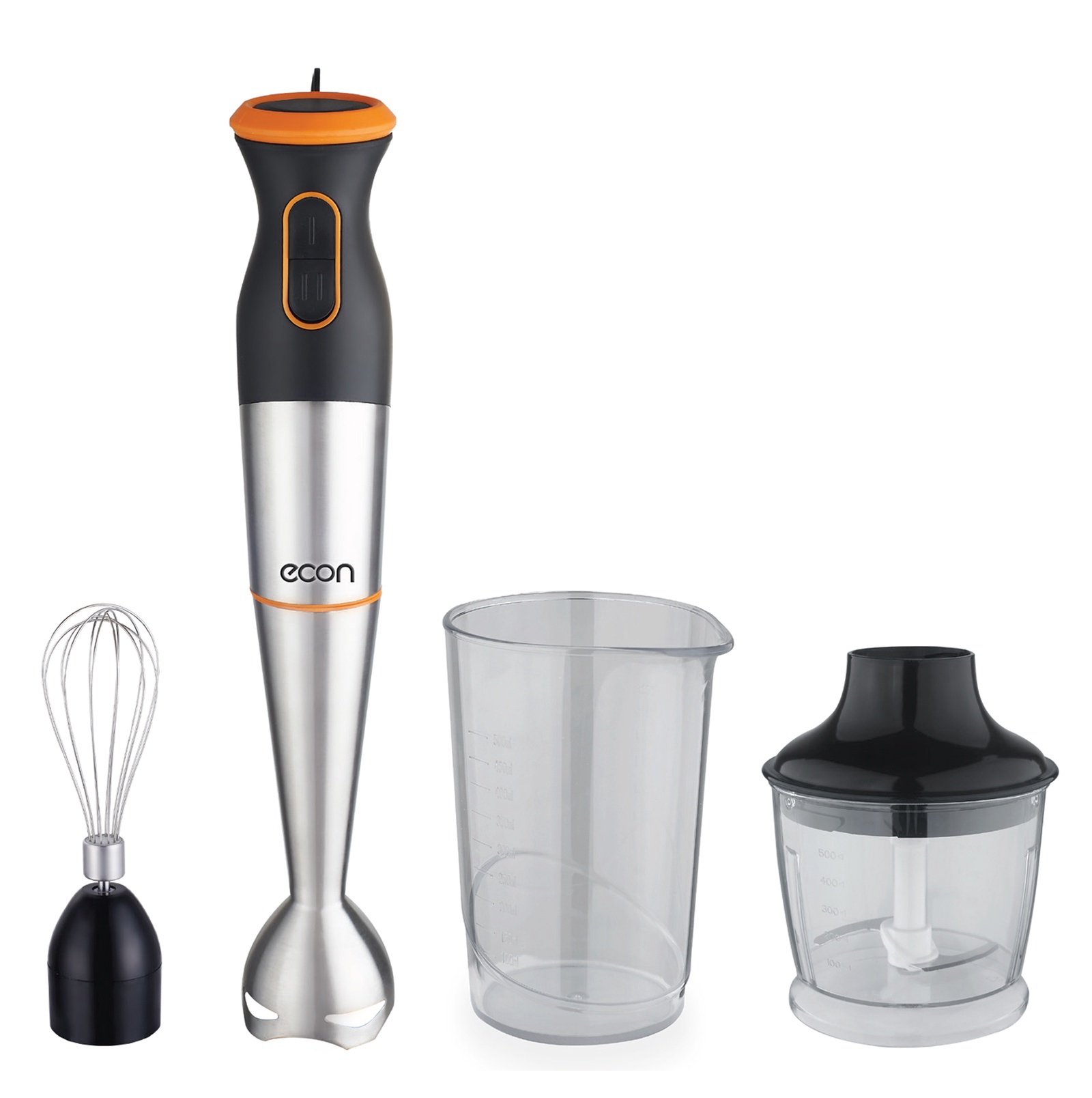 Изображение товара Погружной блендер ECON ECO-443HB 2 скорости оранжевый кухня помощник