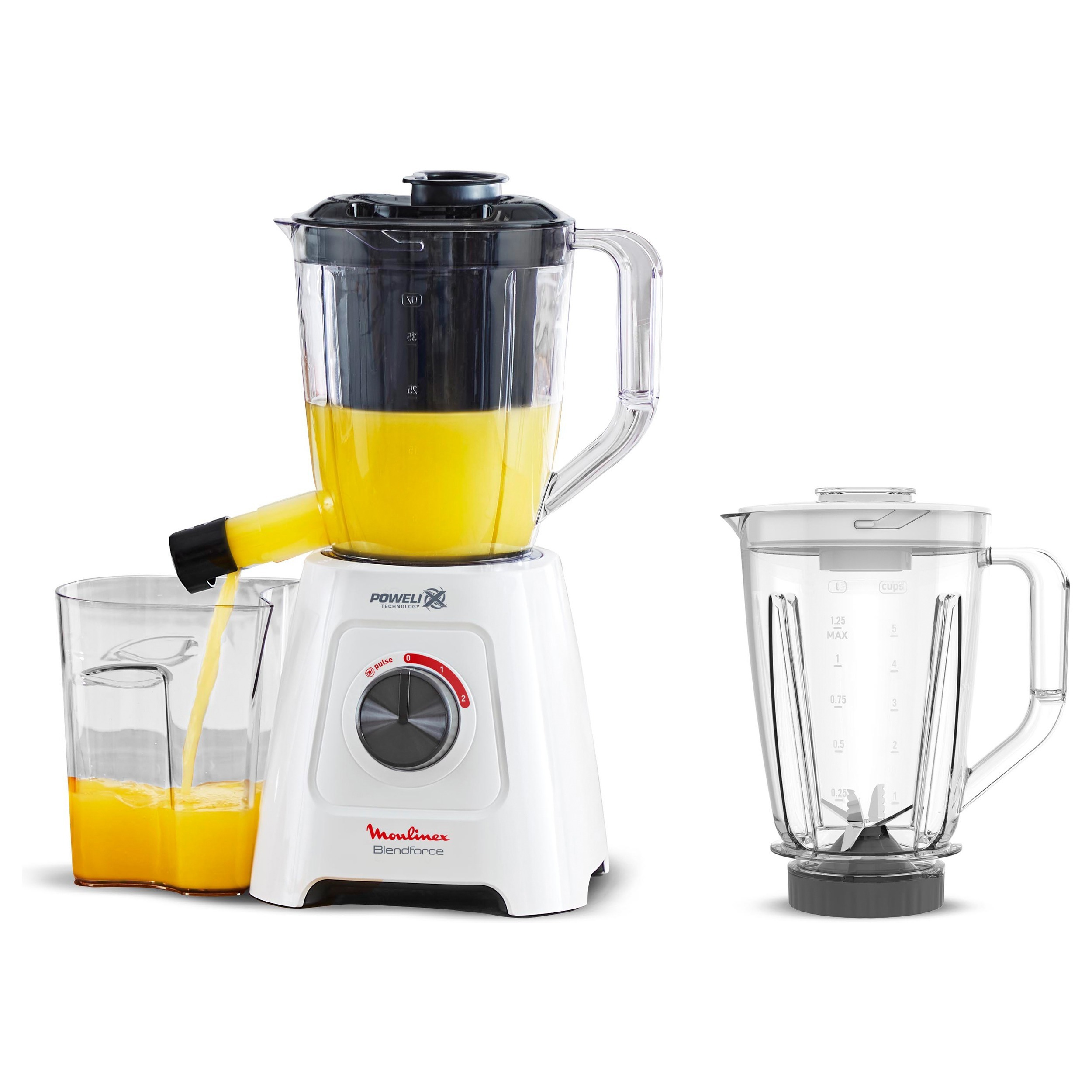 Изображение товара Муленекс стационарный блендер LM42Q110 белого цвета мощностью 600 Вт