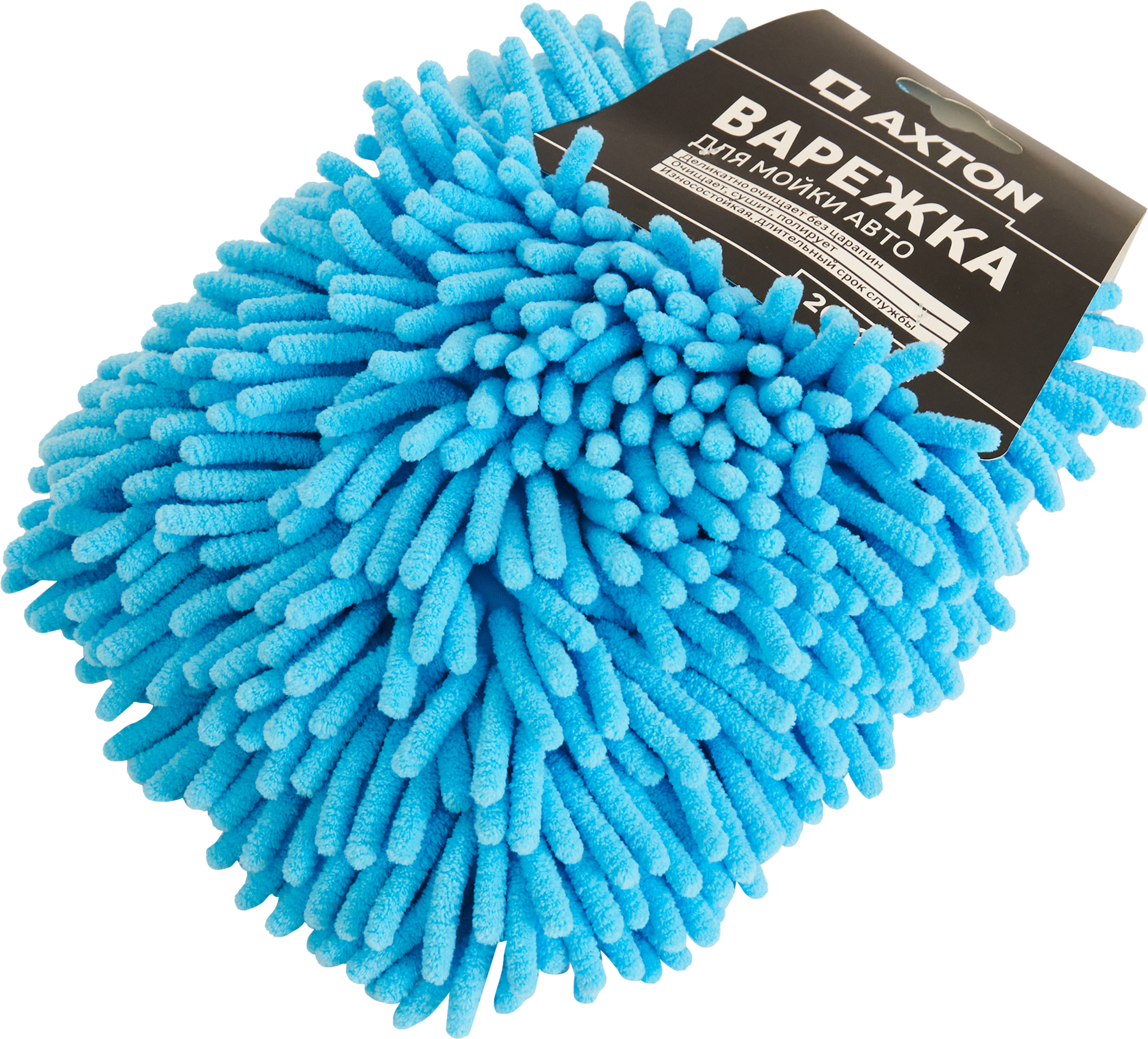 Варежка для мойки автомобиля Axton 26x21 см