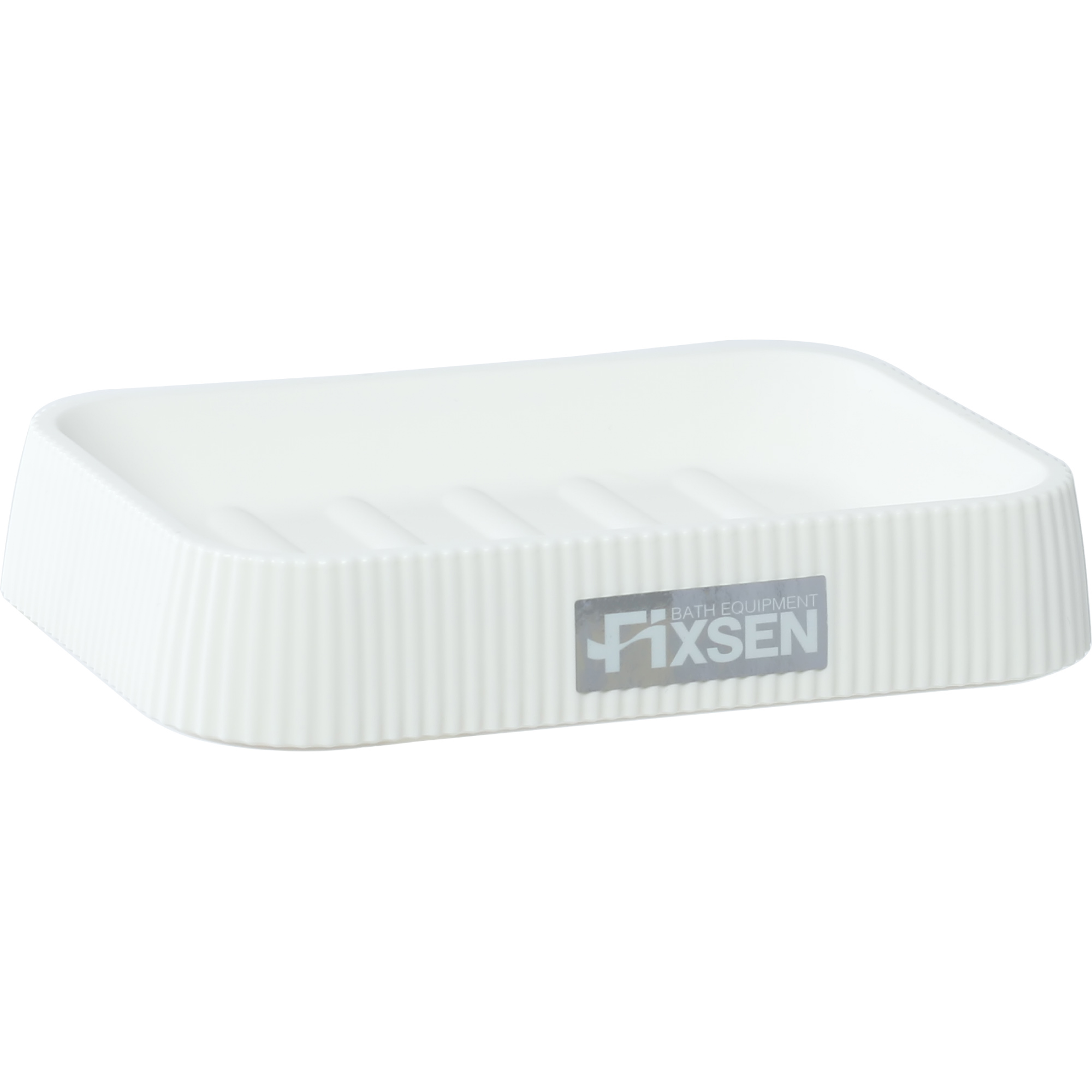 Изображение товара Мыльница Fixsen White Wood белая пластиковая