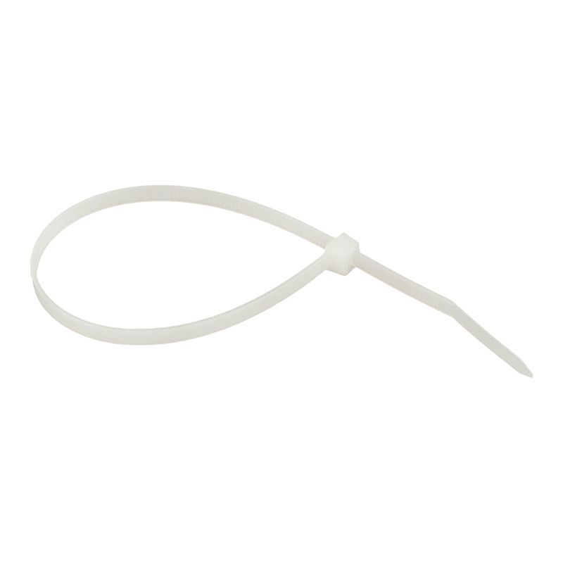 Изображение товара Кабельная стяжка EKF Basic 4.8x250 мм 100 шт белая нейлон