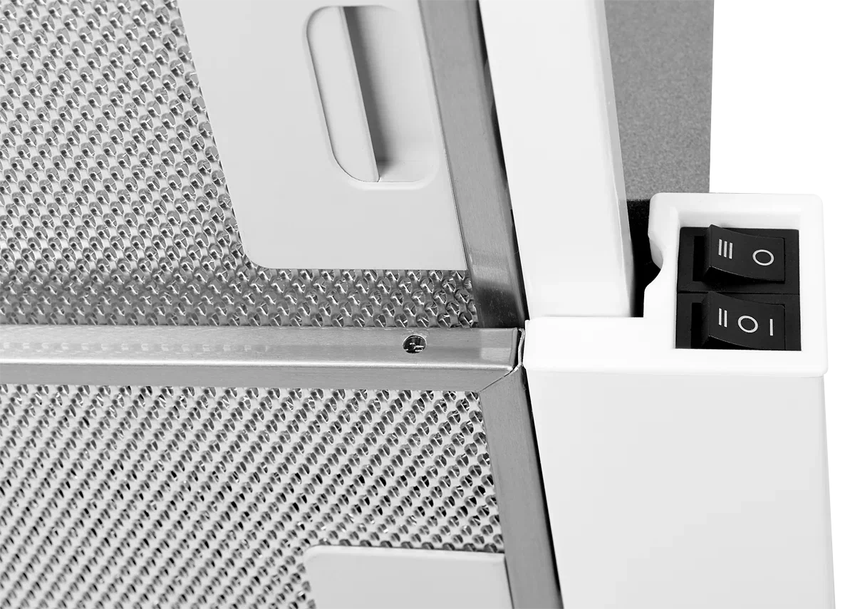 Изображение товара Встраиваемая вытяжка Kuppersberg Slimlux Iv 60 Gw 60 см белая с LED подсветкой