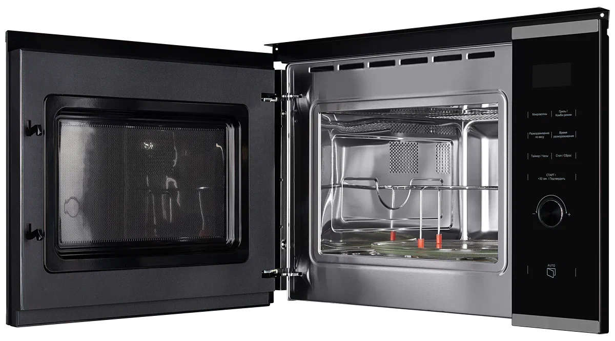 Изображение товара Встраиваемая микроволновая печь KUPPERSBERG 5914 черный и нержавеющая сталь