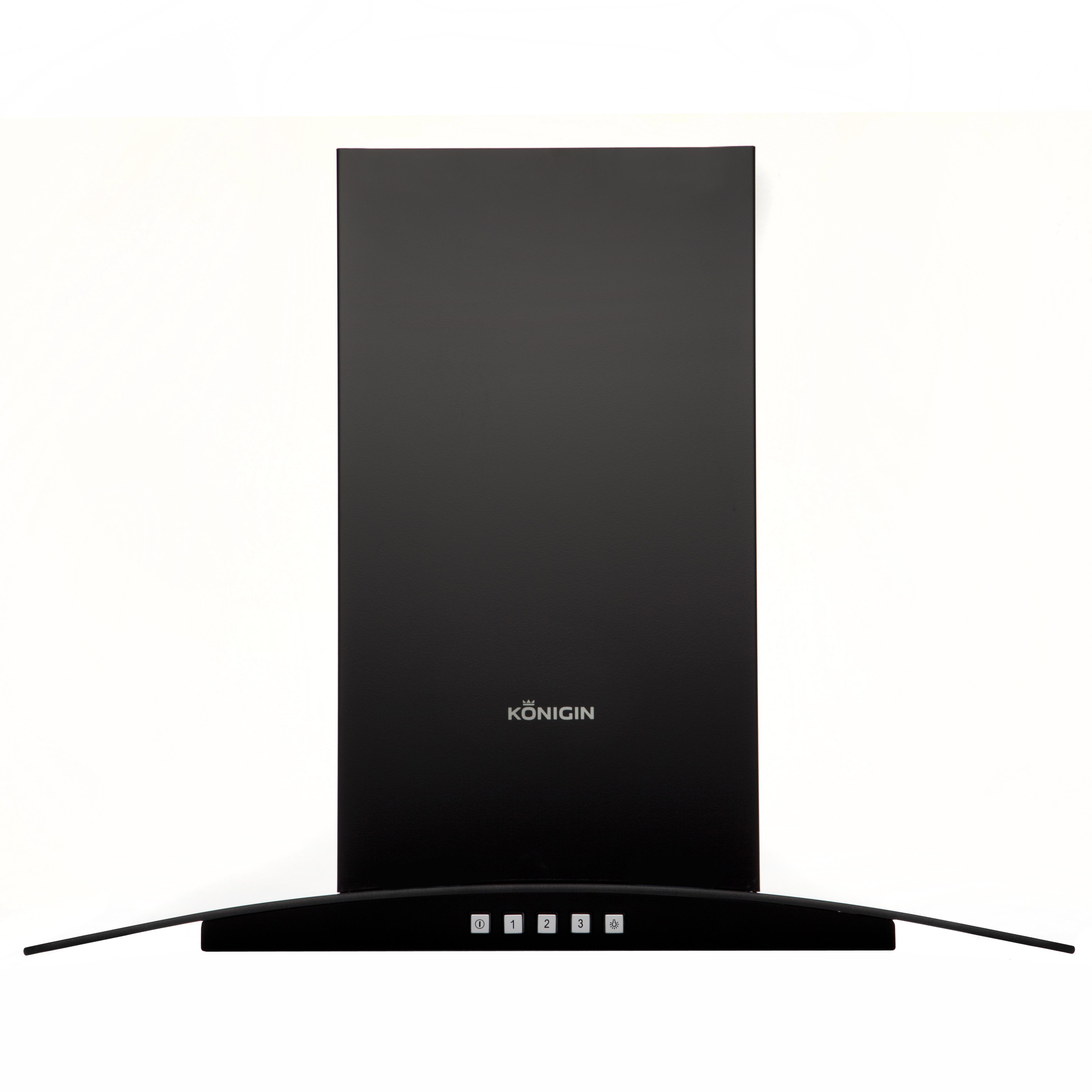 Изображение товара Кухонная вытяжка Konigin Vela Black 60 встраиваемая с LED освещением Польша