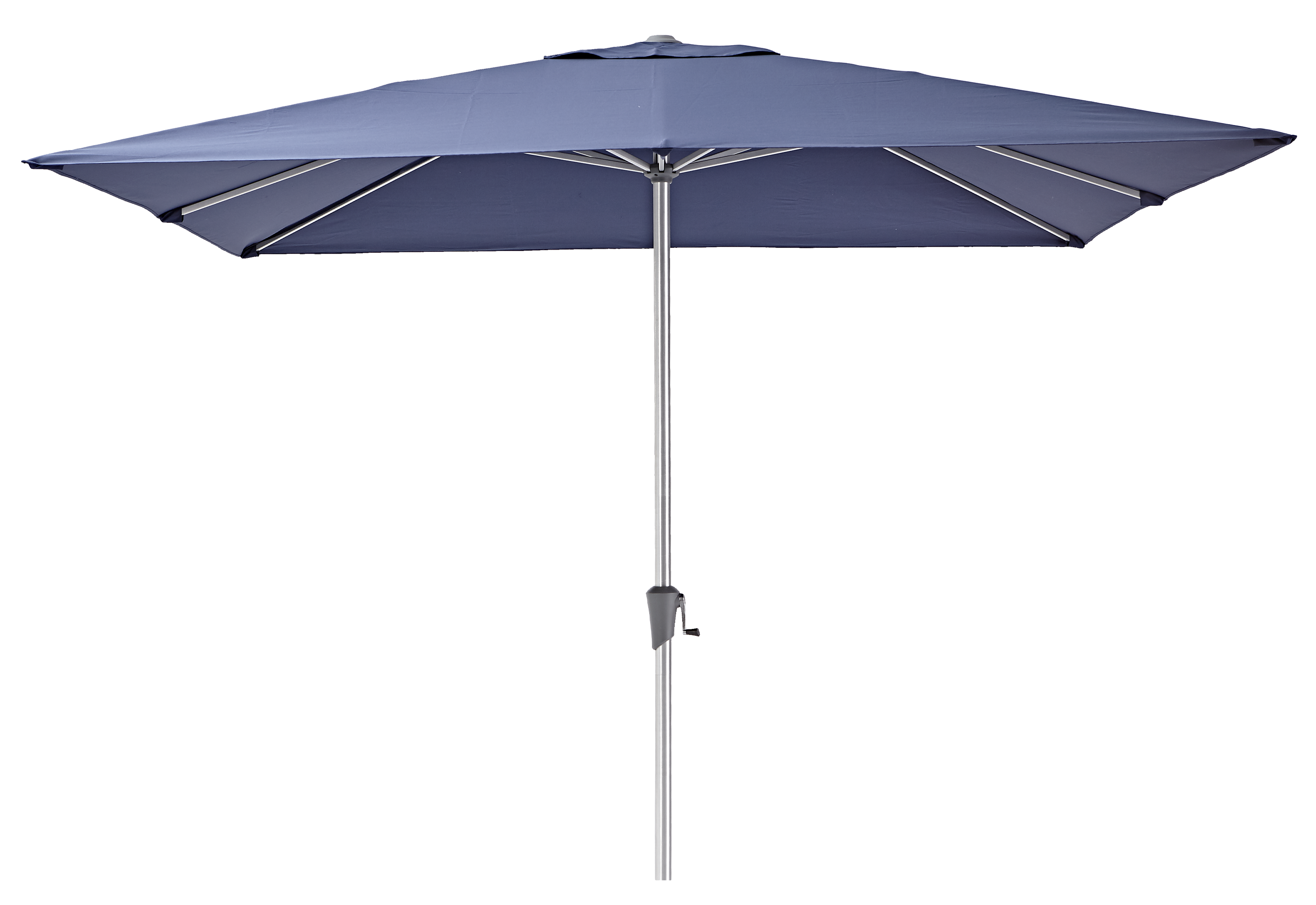 Изображение товара Зонт садовый Naterial Aura 290x290 см голубой с алюминиевым каркасом