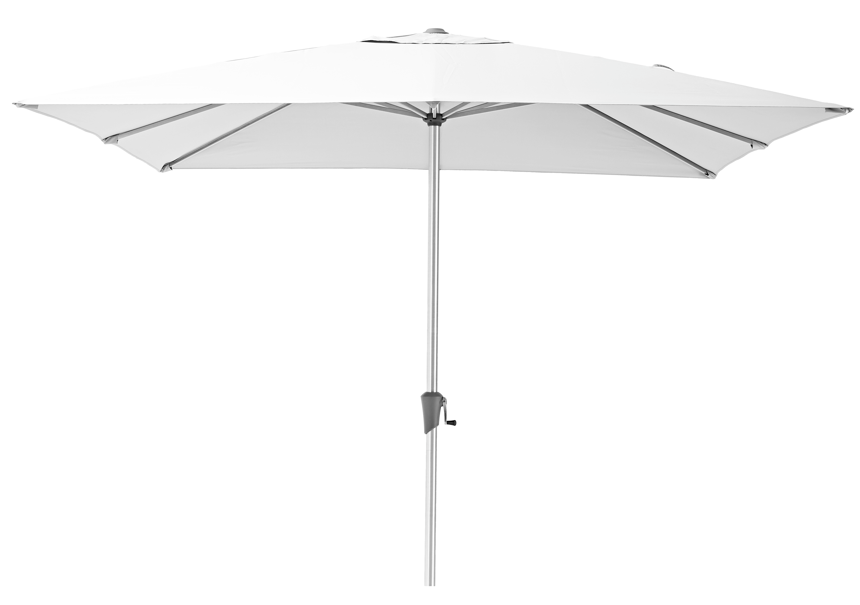 Изображение товара Зонт садовый Naterial Aura 290x290 см белый с центральной опорой