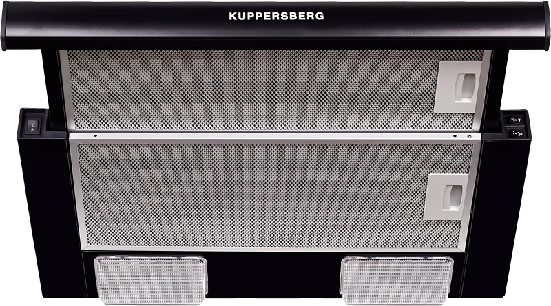 Изображение товара Вытяжка KUPPERSBERG SLIMLUX II 60 SG встраиваемая 60x18x29.4 см уровень шума 54 дб цвет черный Изображение товара Вытяжка KUPPERSBERG SLIMLUX II 60 SG встраиваемая 60x18x29.4 см уровень шума 54 дб цвет черный
