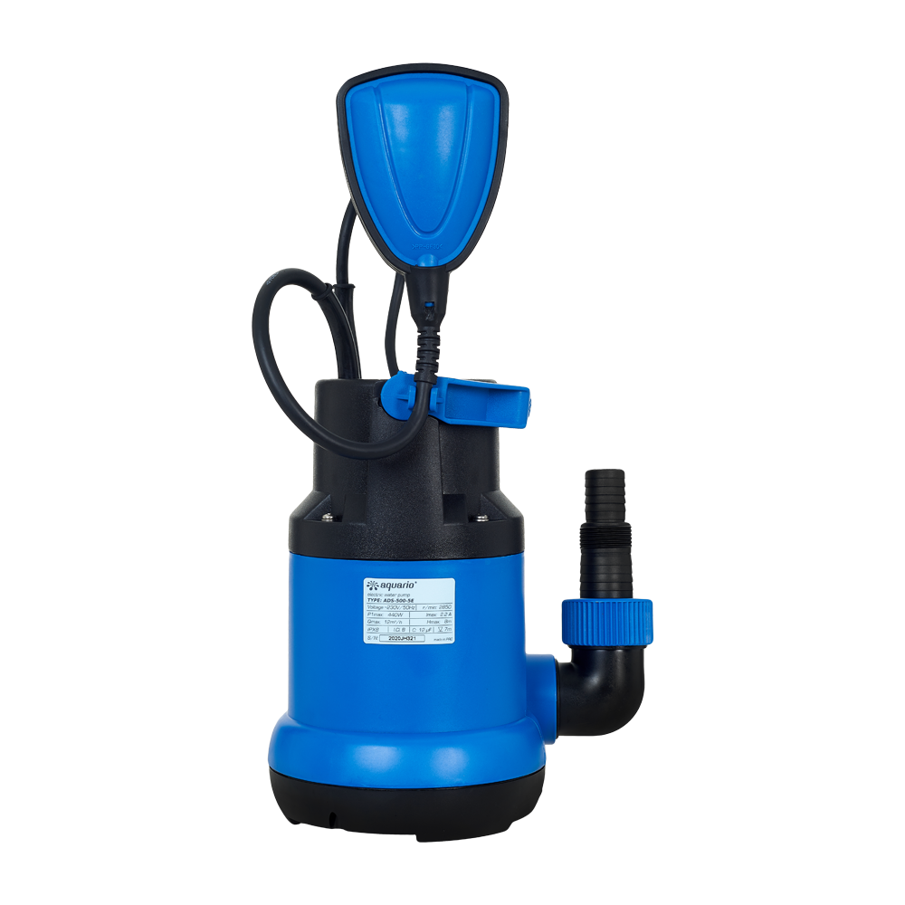 Изображение товара Погружной дренажный насос Aquario 1500 для чистой воды 12000 л/ч