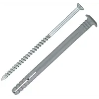 Изображение товара Дюбель-гвоздь грибовидный полипропилен 6x80 мм 10 шт.