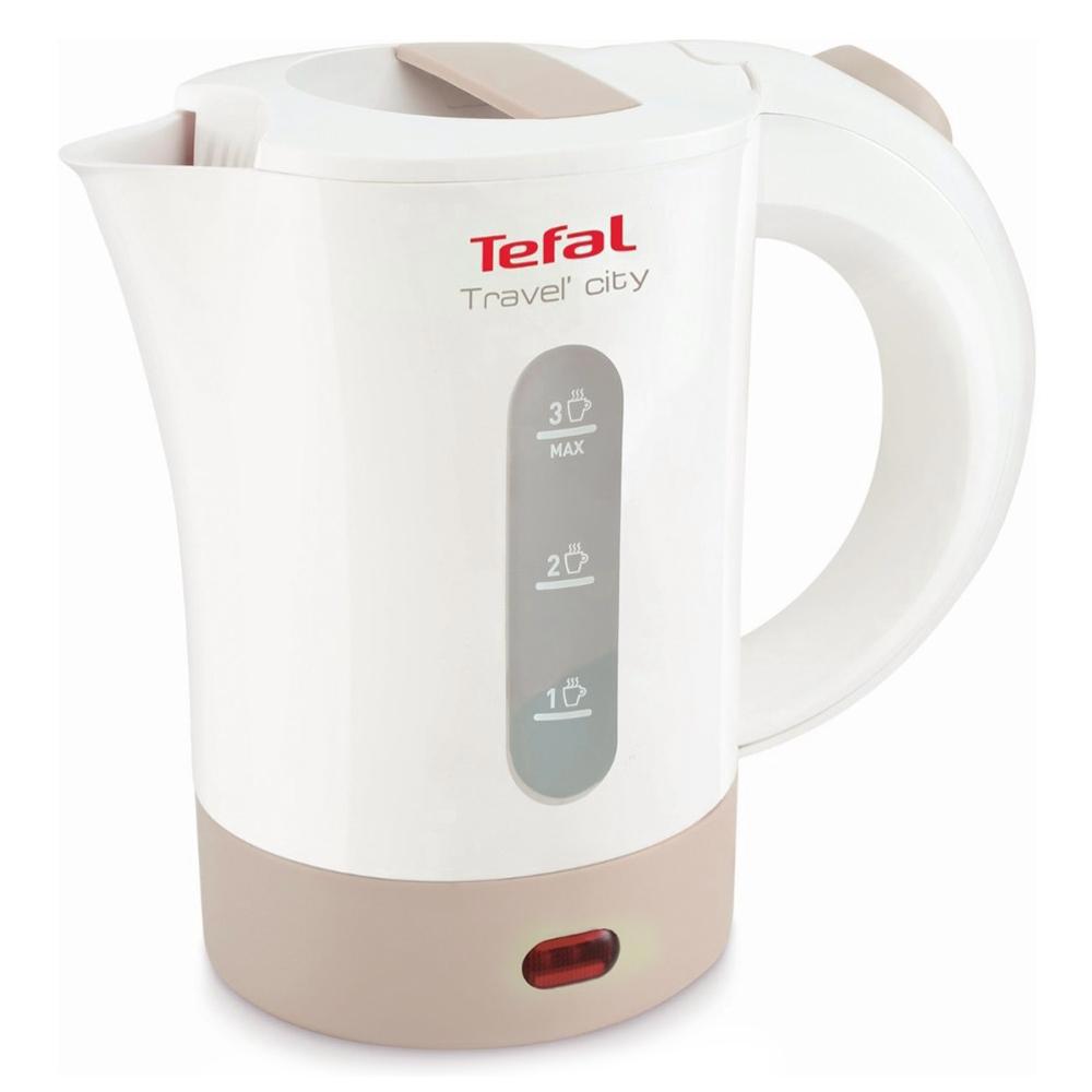 Изображение товара Электрический туристический чайник Tefal KO120130 0.5л пластик белый