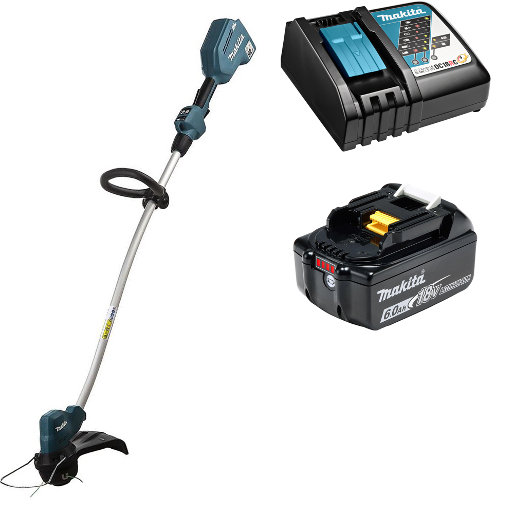 Изображение товара Аккумуляторный триммер Makita DUR189RG 18 В с комплектом зарядного устройства