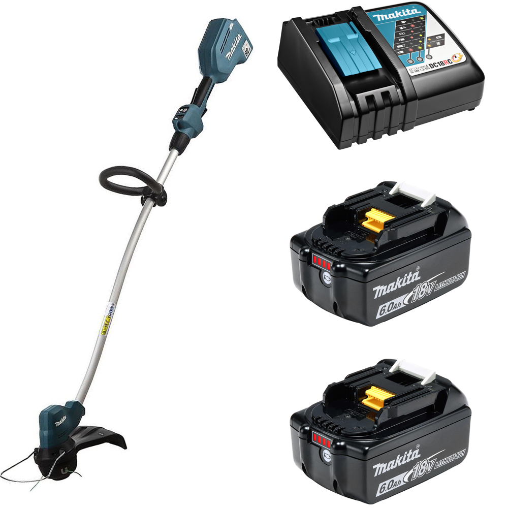 Изображение товара Триммер аккумуляторный Makita DUR189RG2 18 В с АКБ и ЗУ