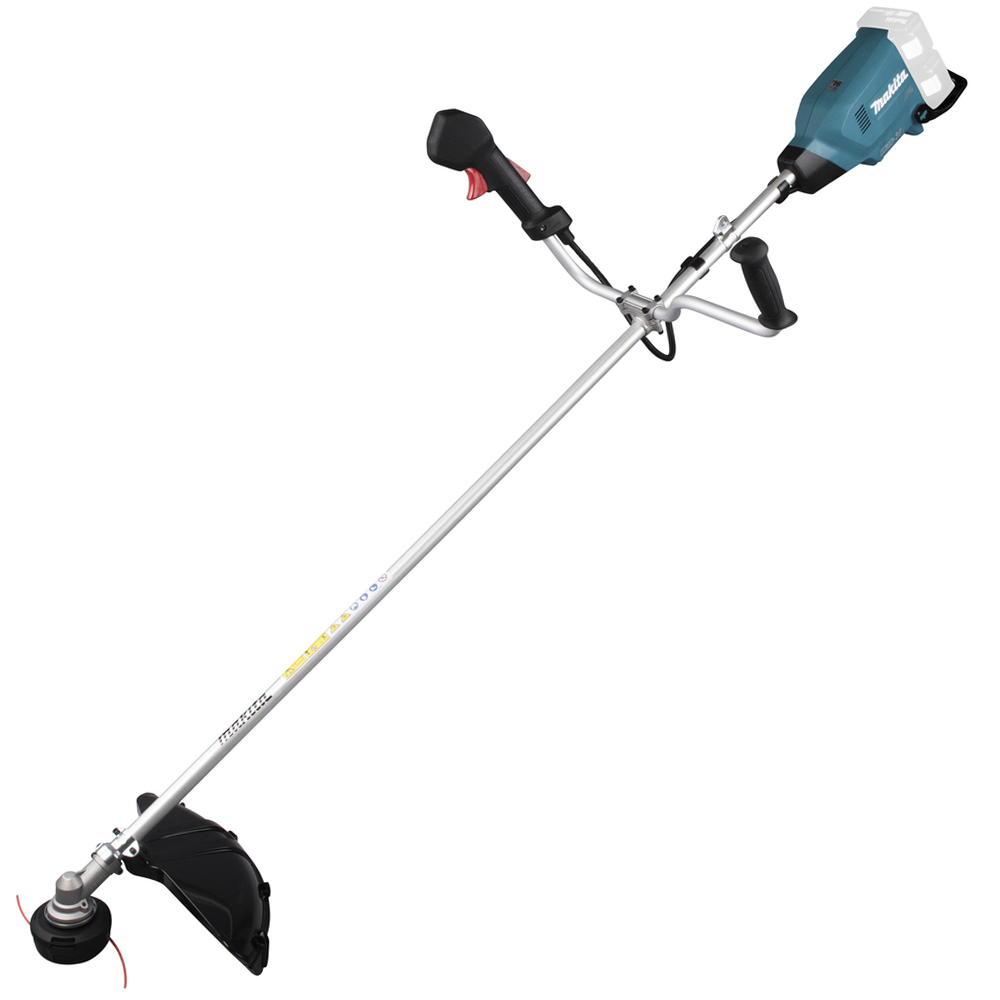 Изображение товара Аккумуляторный триммер Makita DUR369A 18 В с боковыми рукоятками и 3 насадками