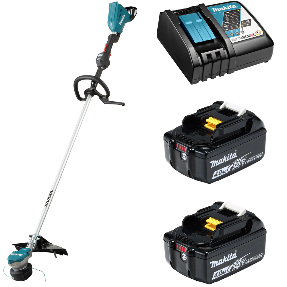 Изображение товара Триммер аккумуляторный Makita DUR368LRM2 18 В АКБ и ЗУ в комплекте