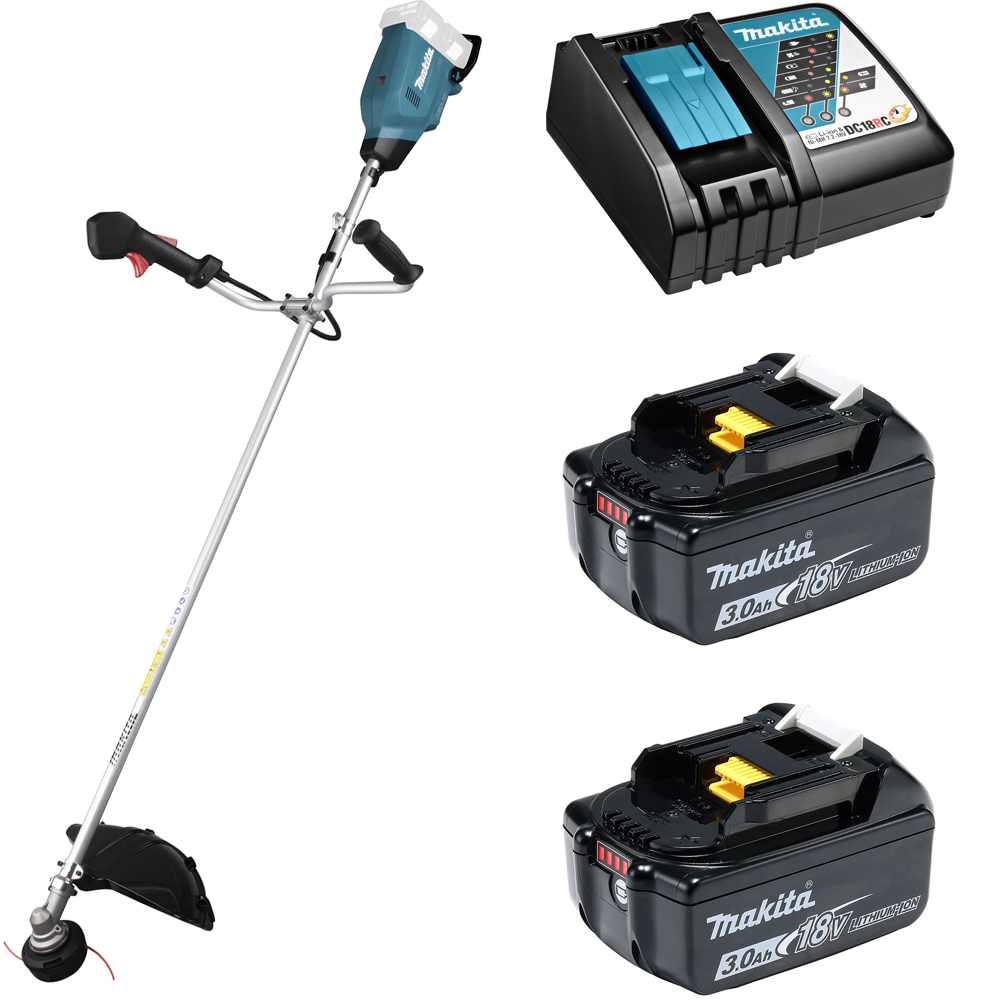 Изображение товара Триммер аккумуляторный Makita DUR369ARF2 18 В АКБ и ЗУ в комплекте