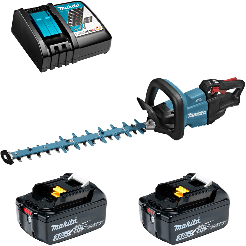 Изображение товара Кусторез аккумуляторный Makita DUH602RF2 18 В 60 см с АКБ и ЗУ