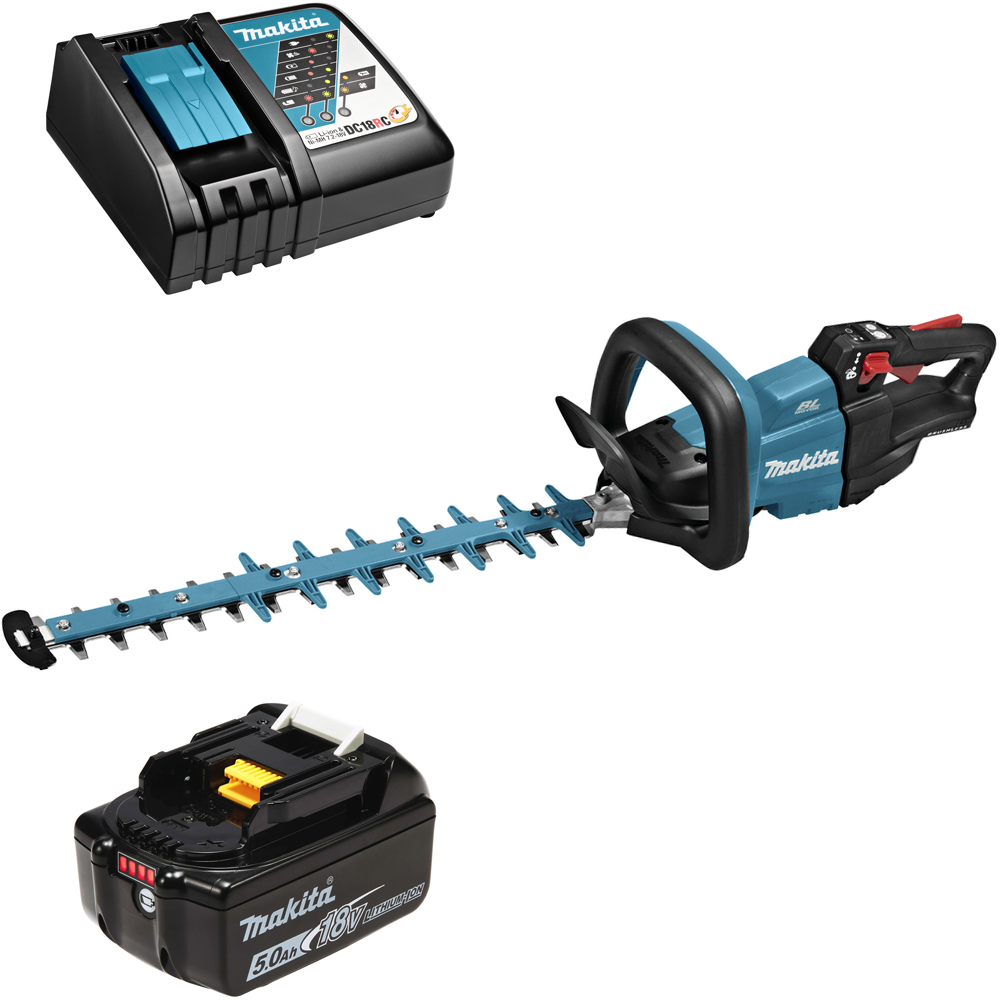 Изображение товара Кусторез аккумуляторный Makita DUH602RT 18 В 60 см комплект
