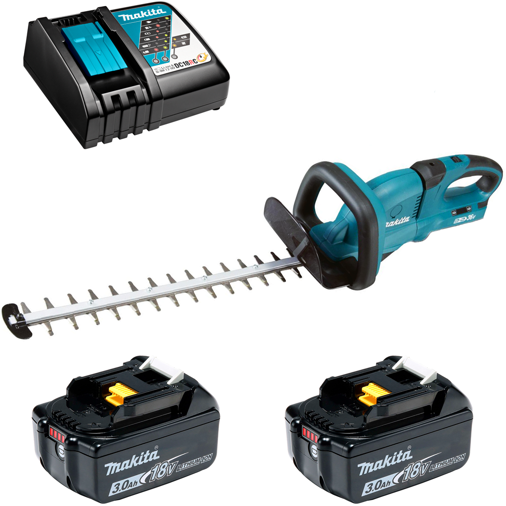 Изображение товара Кусторез аккумуляторный Makita DUH651RF2 36 В 65 см с АКБ и ЗУ в комплекте
