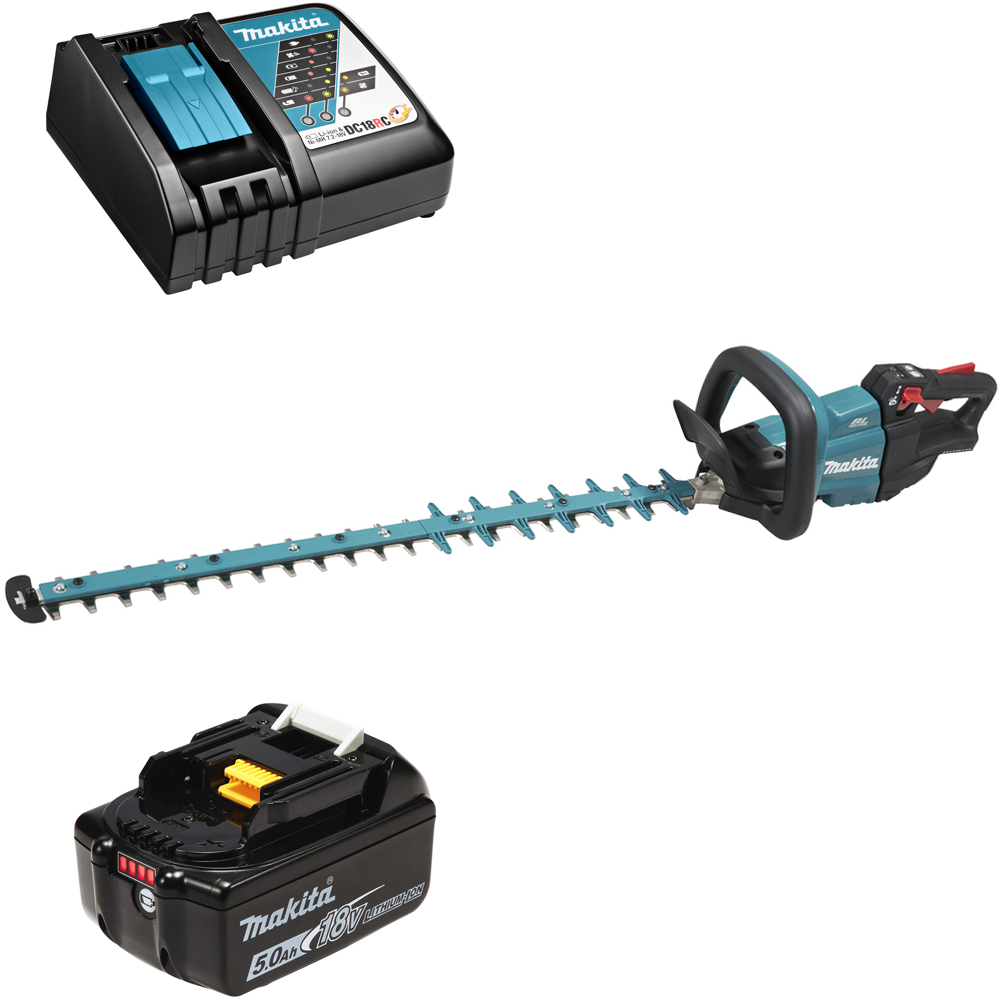 Изображение товара Кусторез аккумуляторный Makita DUH752RT 18 В 75 см с АКБ и ЗУ