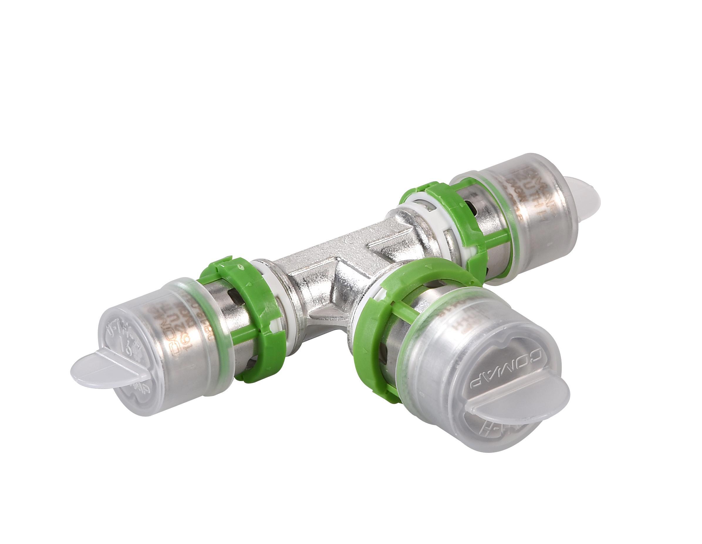 Изображение товара Тройник переходной COMAP 26x32x26 мм латунь для водоснабжения и отопления