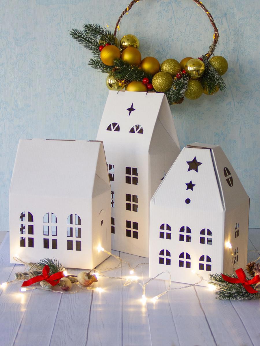 Изображение товара Новогодний декор Орландо 034001лзр007 дерево 3 шт