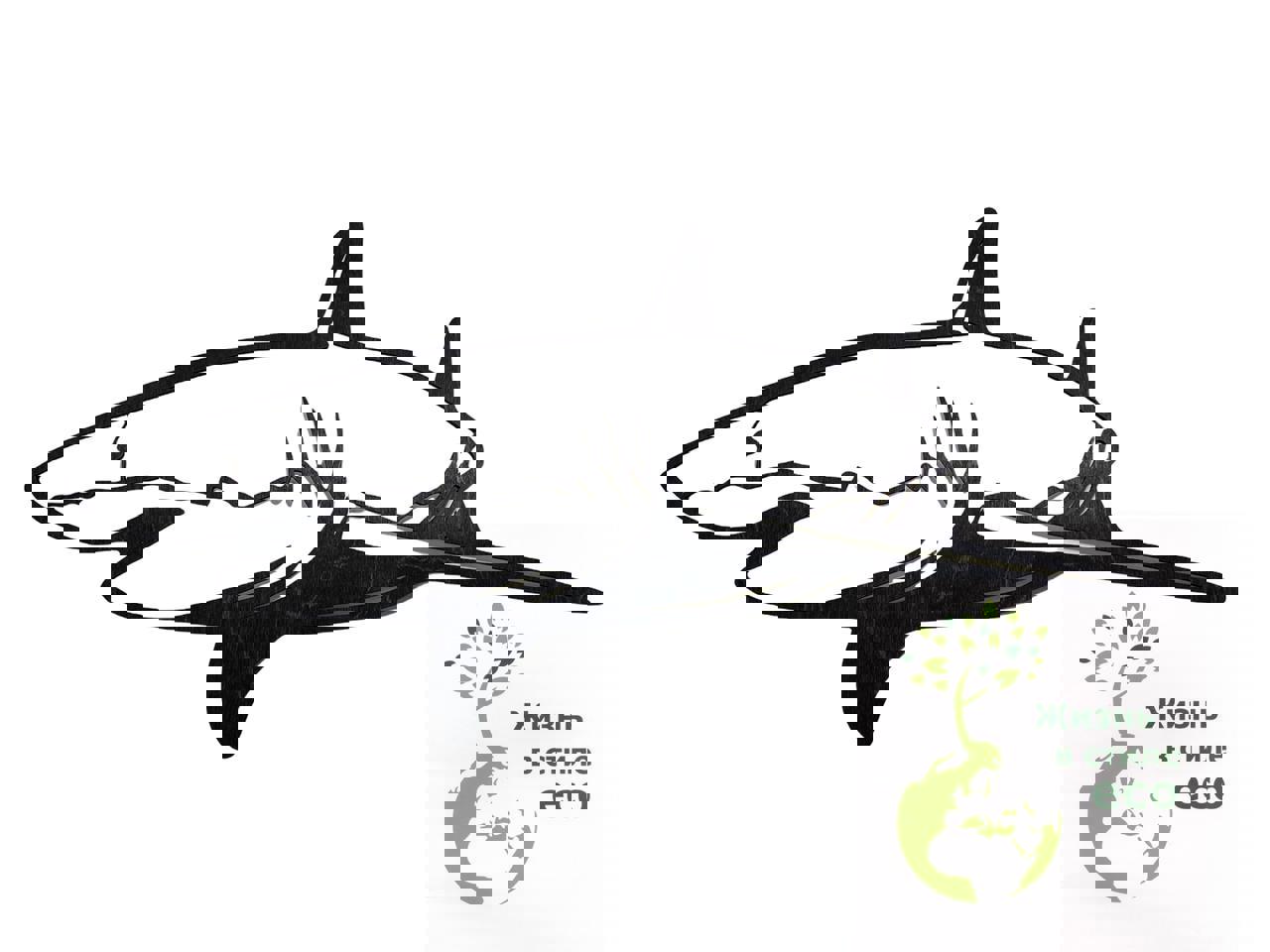 Изображение товара Панно настенное "Акула" 40x75 см