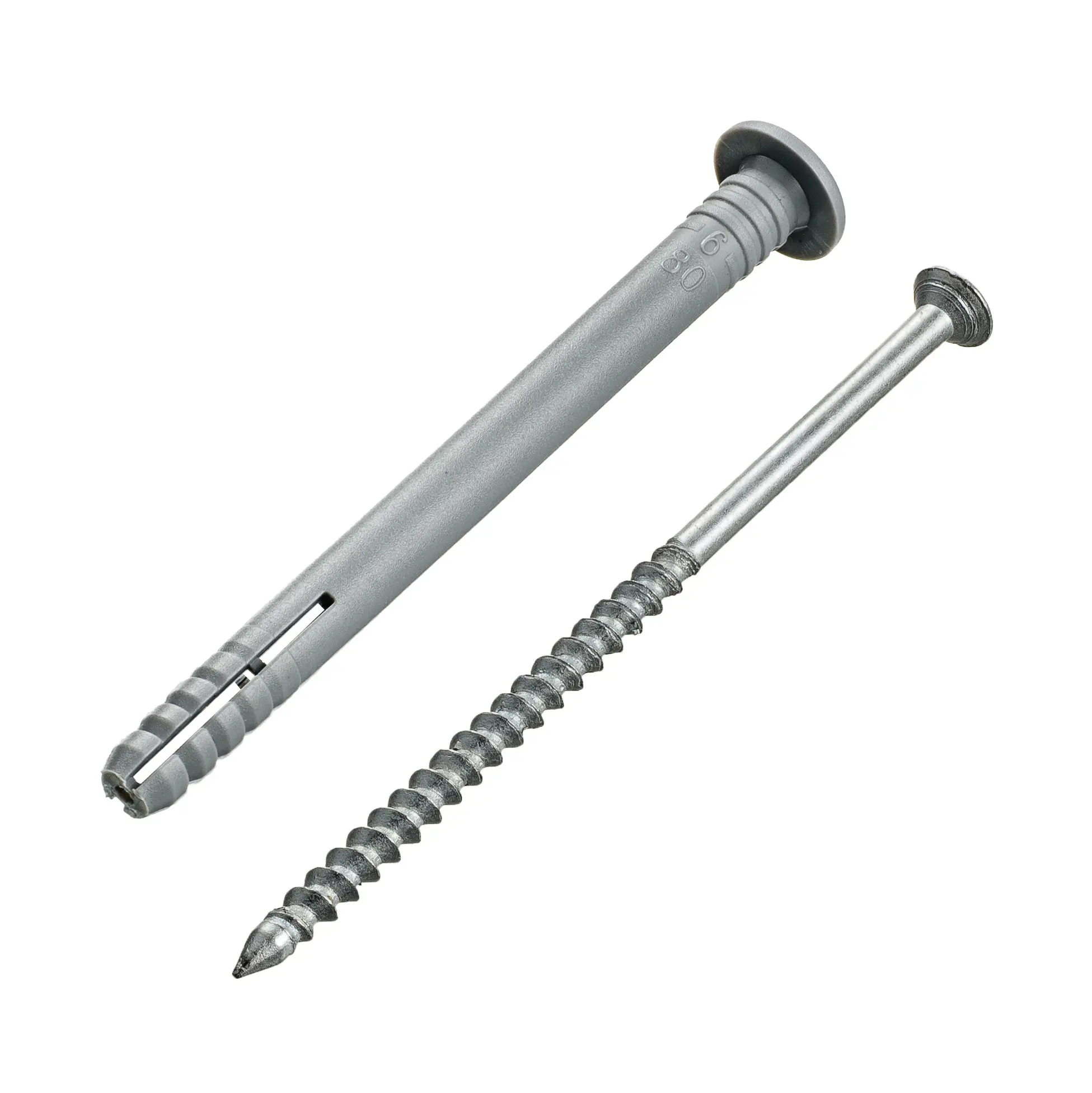 Дюбель-гвоздь грибовидный полипропилен 6x80 мм 100 шт.