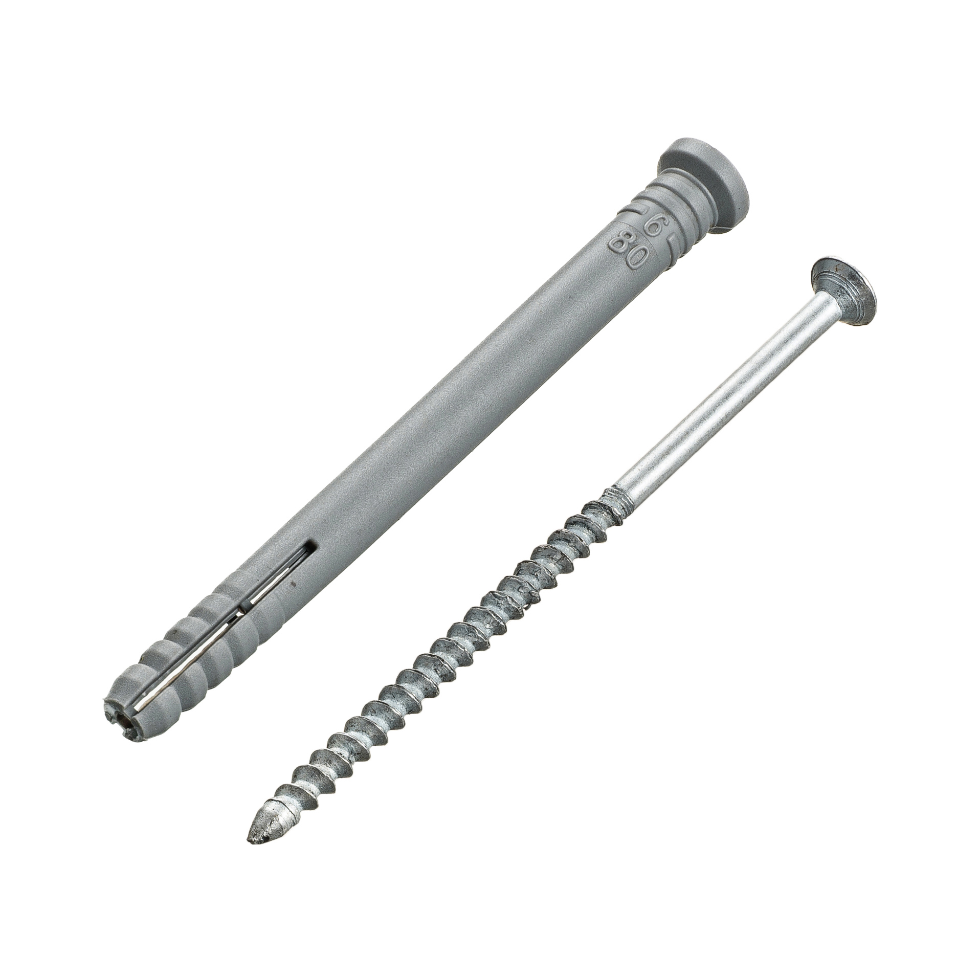 Изображение товара Дюбель-гвоздь потайной полипропилен 6x80 мм 100 шт.