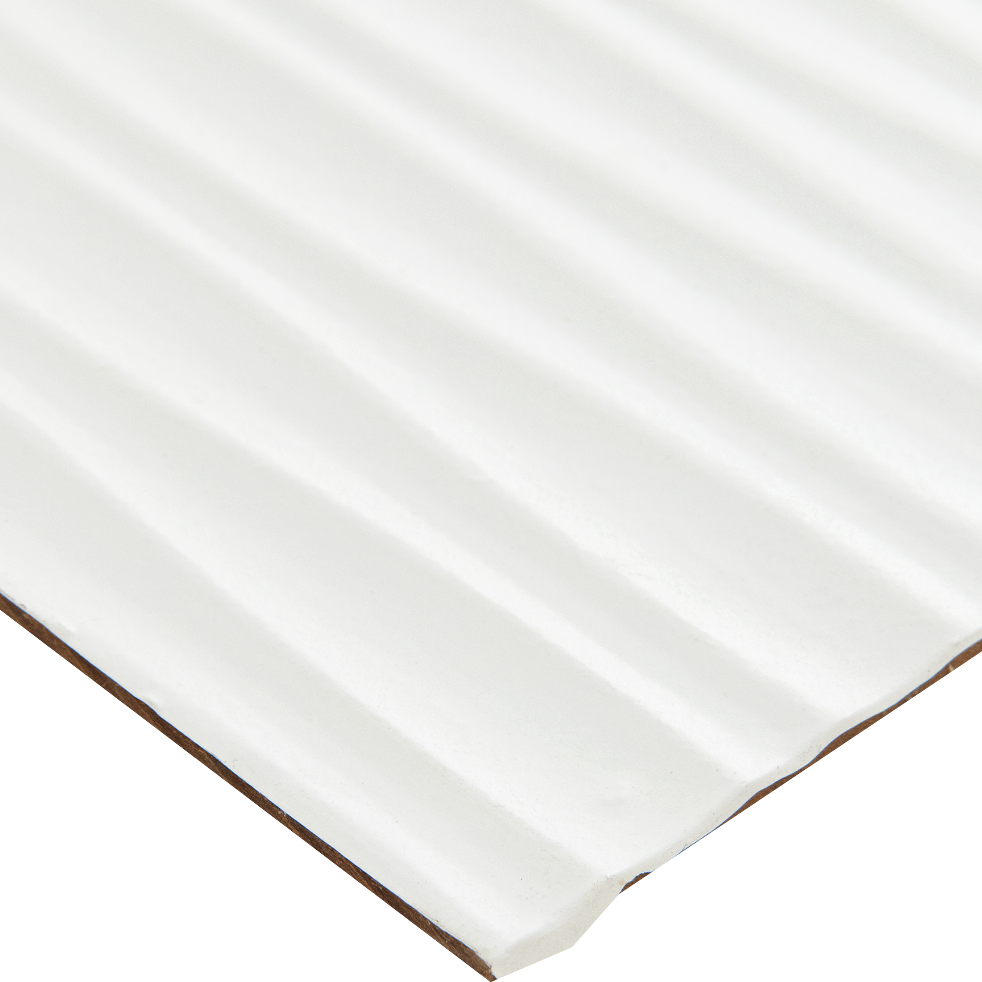 Изображение товара Листовая панель МДФ Волны белый 920x2100 мм