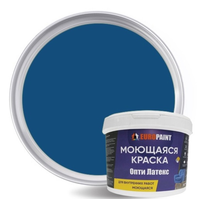 Изображение товара Краска для внутренних работ EUROPAINT Опти Латекс магнетик 10л