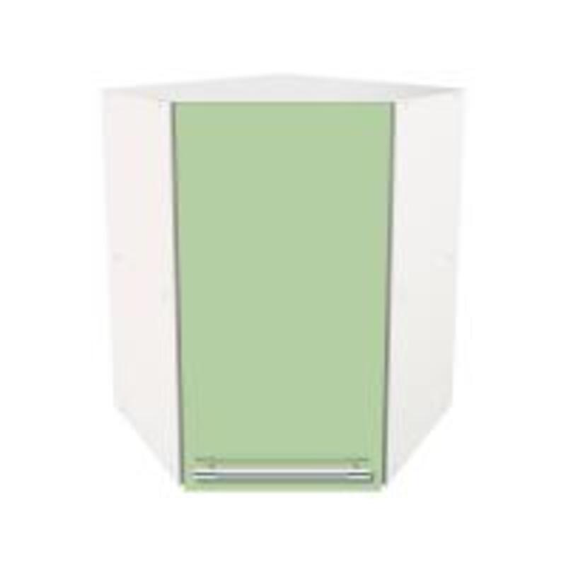 Изображение товара Навесной шкаф Лидер Modern Alto ~~ Модерн altoPU600_FSGL 60x72x30 см ЛДСП цвет фисташковый