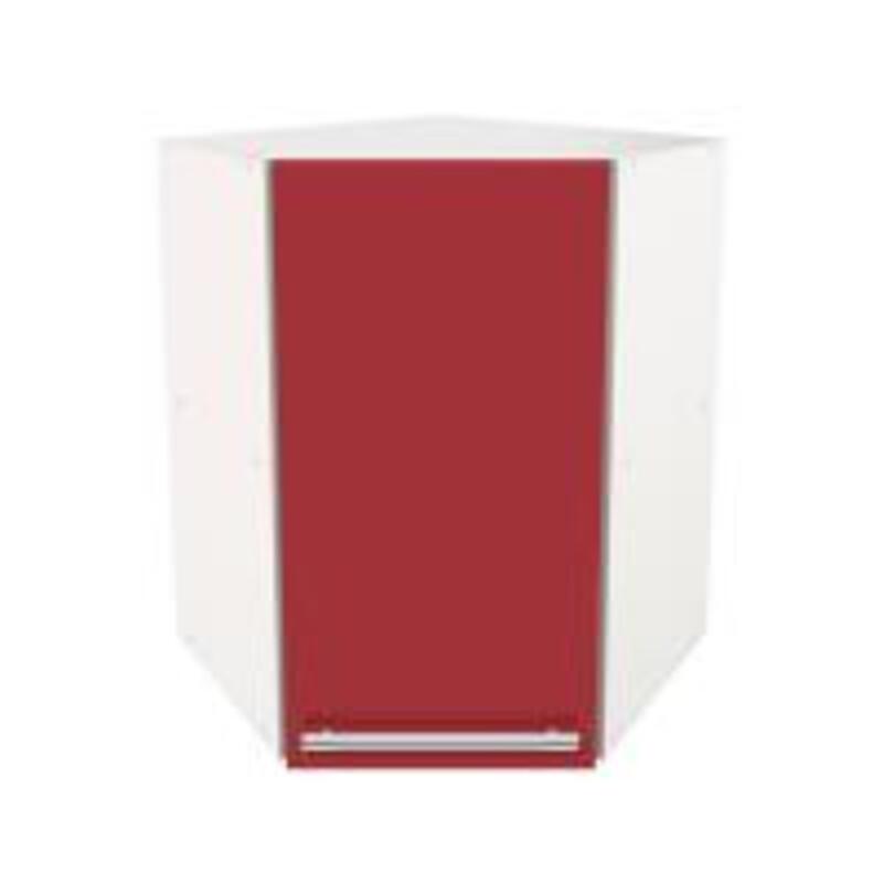 Изображение товара Навесной шкаф Лидер Modern Alto ~~ Модерн altoPU600_KRGL 60x72x30 см ЛДСП цвет красный