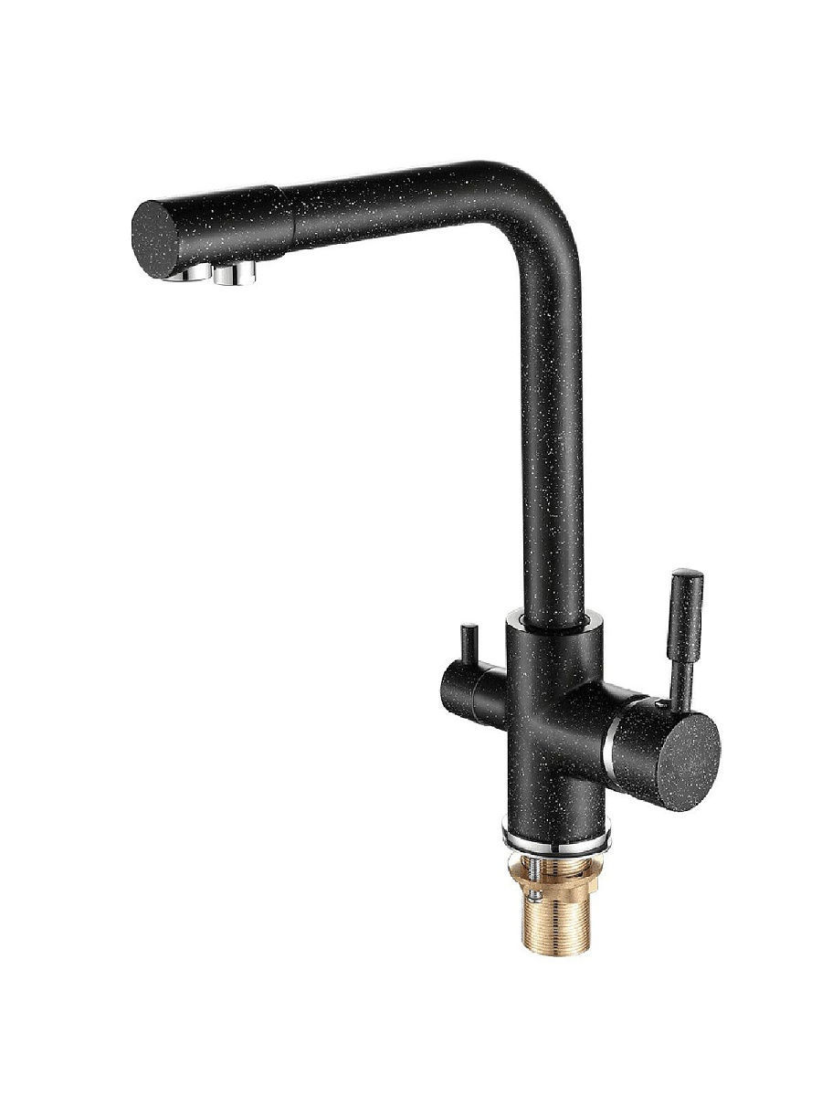 Изображение товара Однорычажный смеситель Fashun цвет черный A4352-7