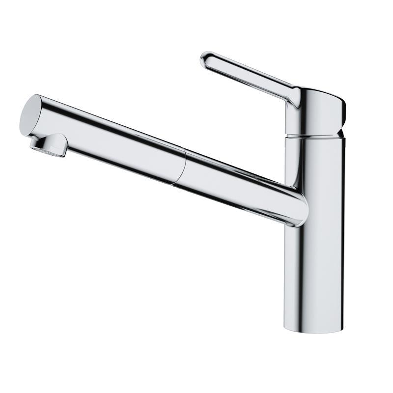 Изображение товара Смеситель для кухни Franke Orbit 13 см выдвижной шланг хром