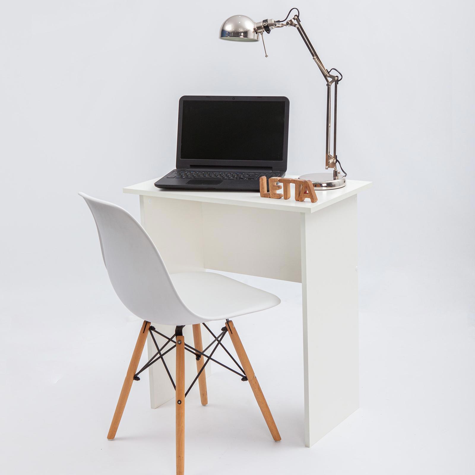 Изображение товара Письменный компьютерный стол Letta 68x75x40 см белый офисный мебель