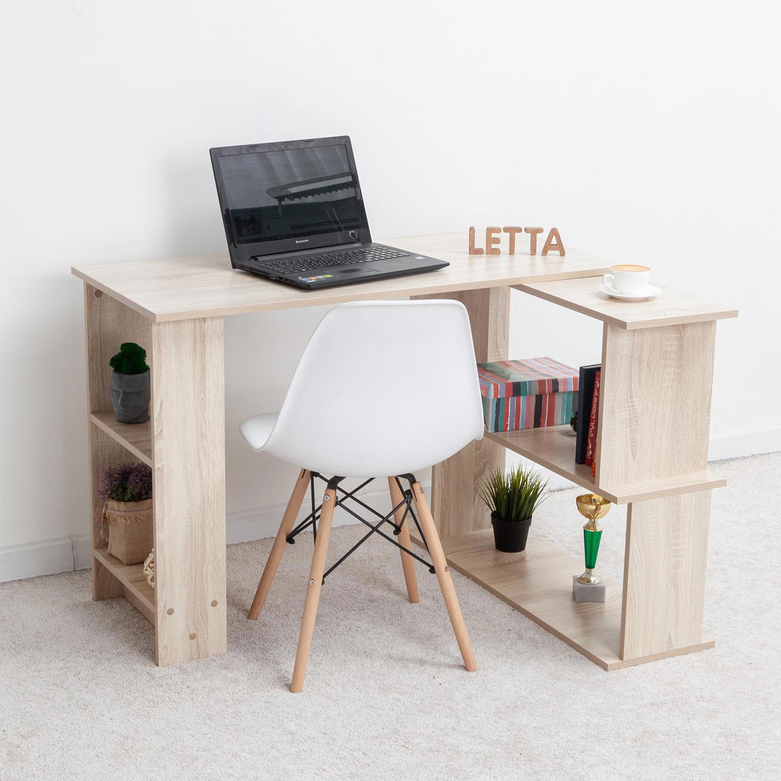 Изображение товара Стол письменный Letta Jazz 110x75 см цвет дуб сонома