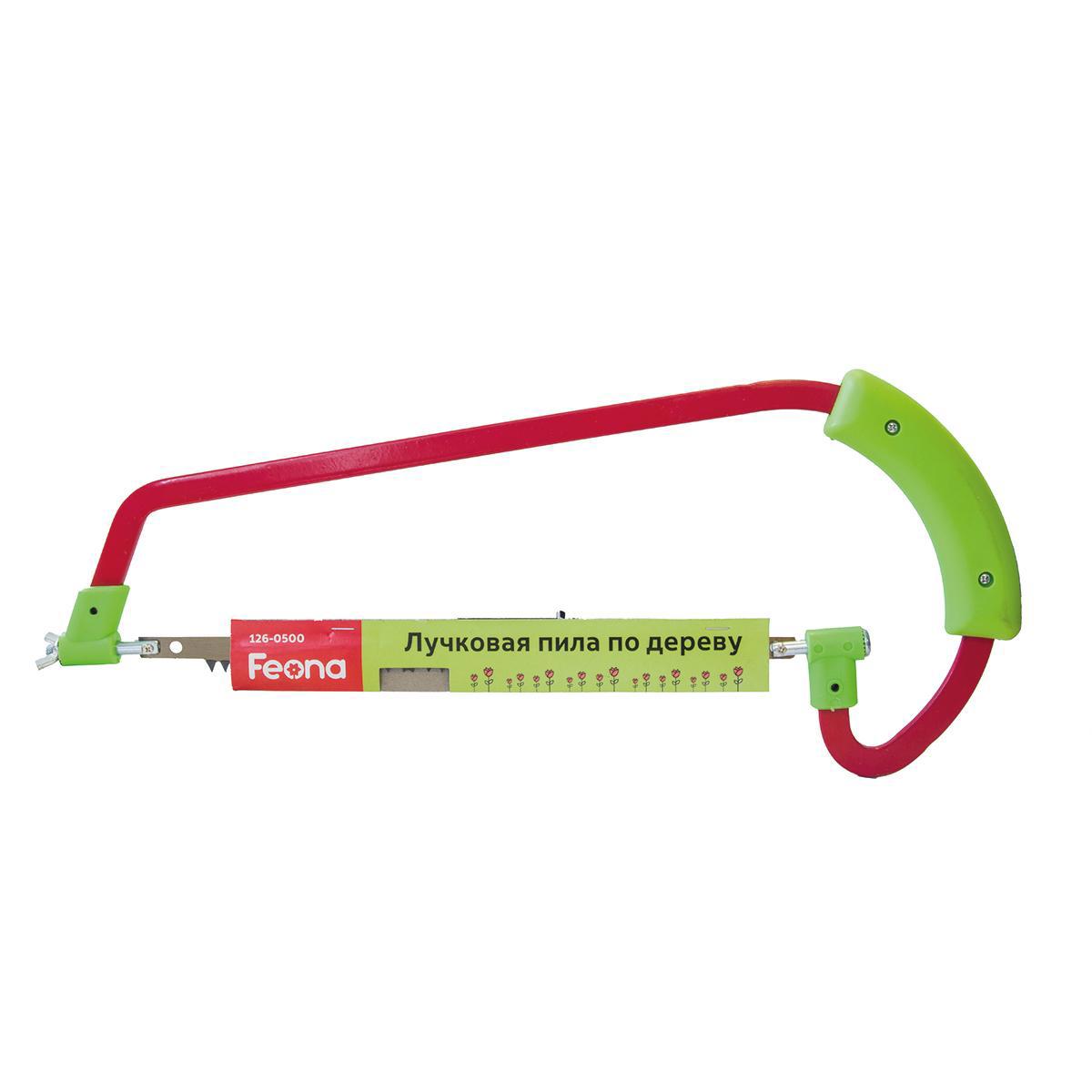 Изображение товара Лучковая пила Feona 126-0500 для быстрого и чистого распиливания дерева