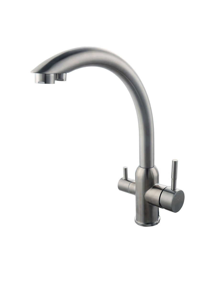 Изображение товара Однорычажный смеситель Fashun цвет сатин A54309-A