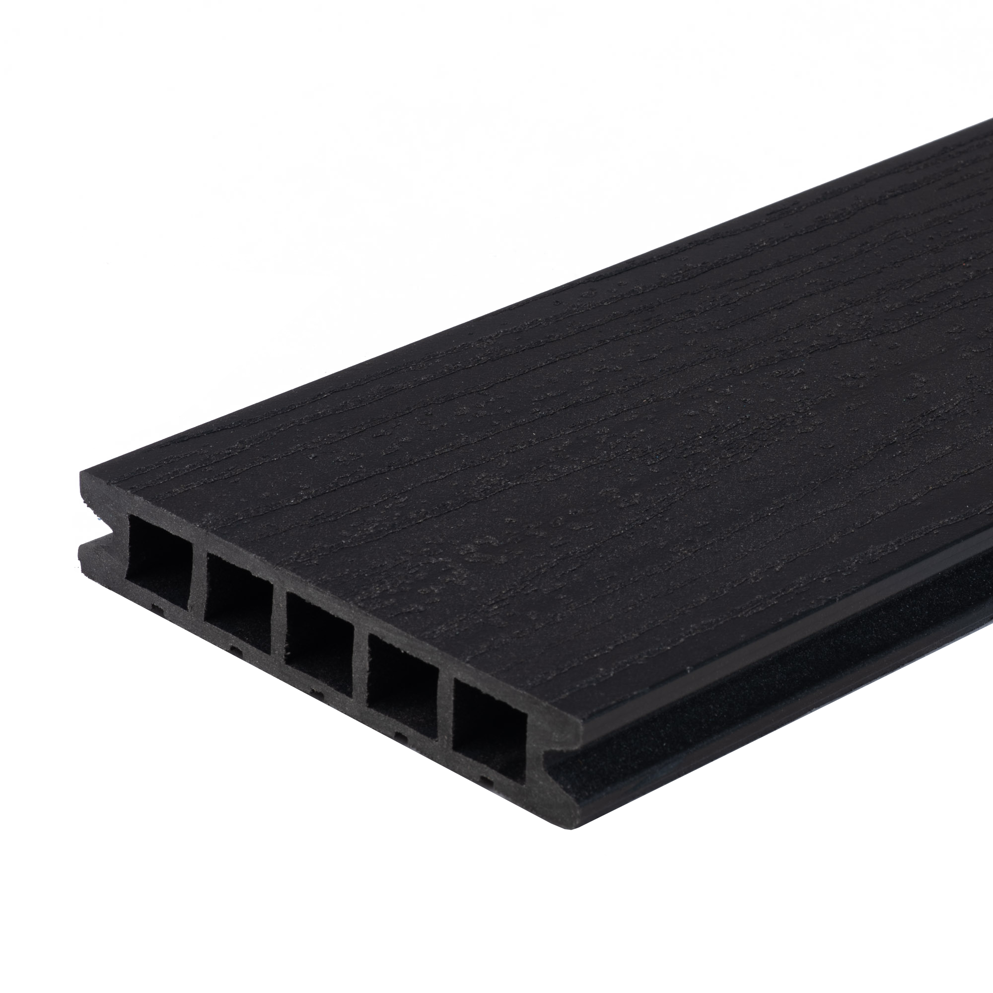 Изображение товара Террасная доска ДПК MultiDeck цвет черный 3000х150х27 мм 0.45 м²